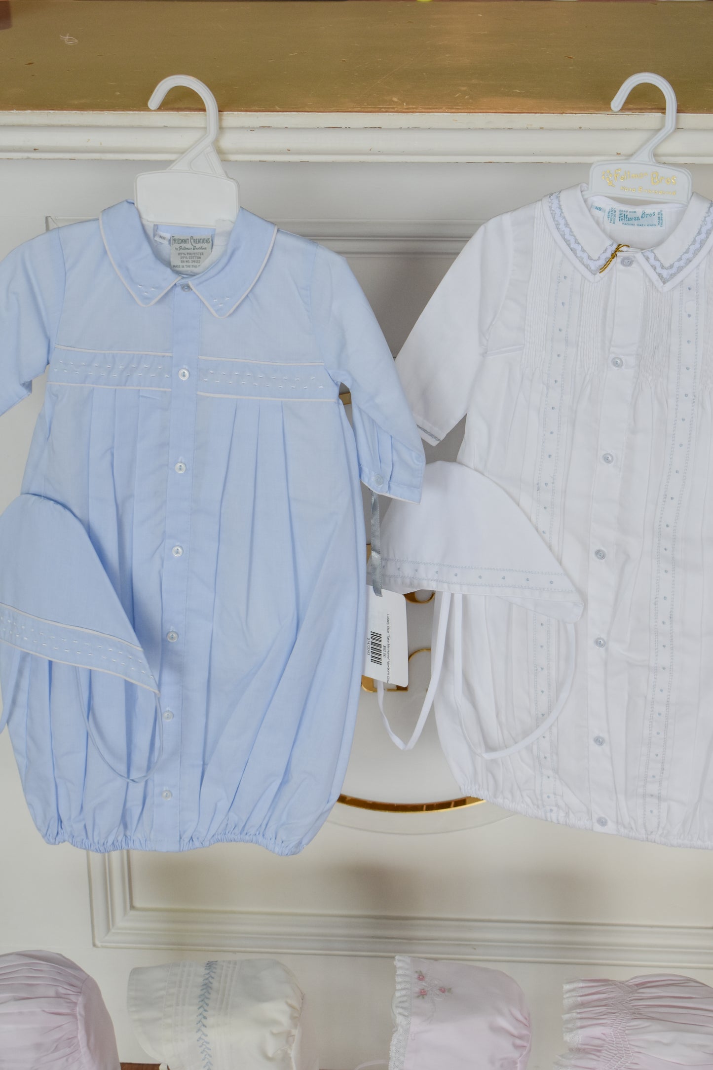 Lullaby Blue "Take Me Home" Newborn Gown Set