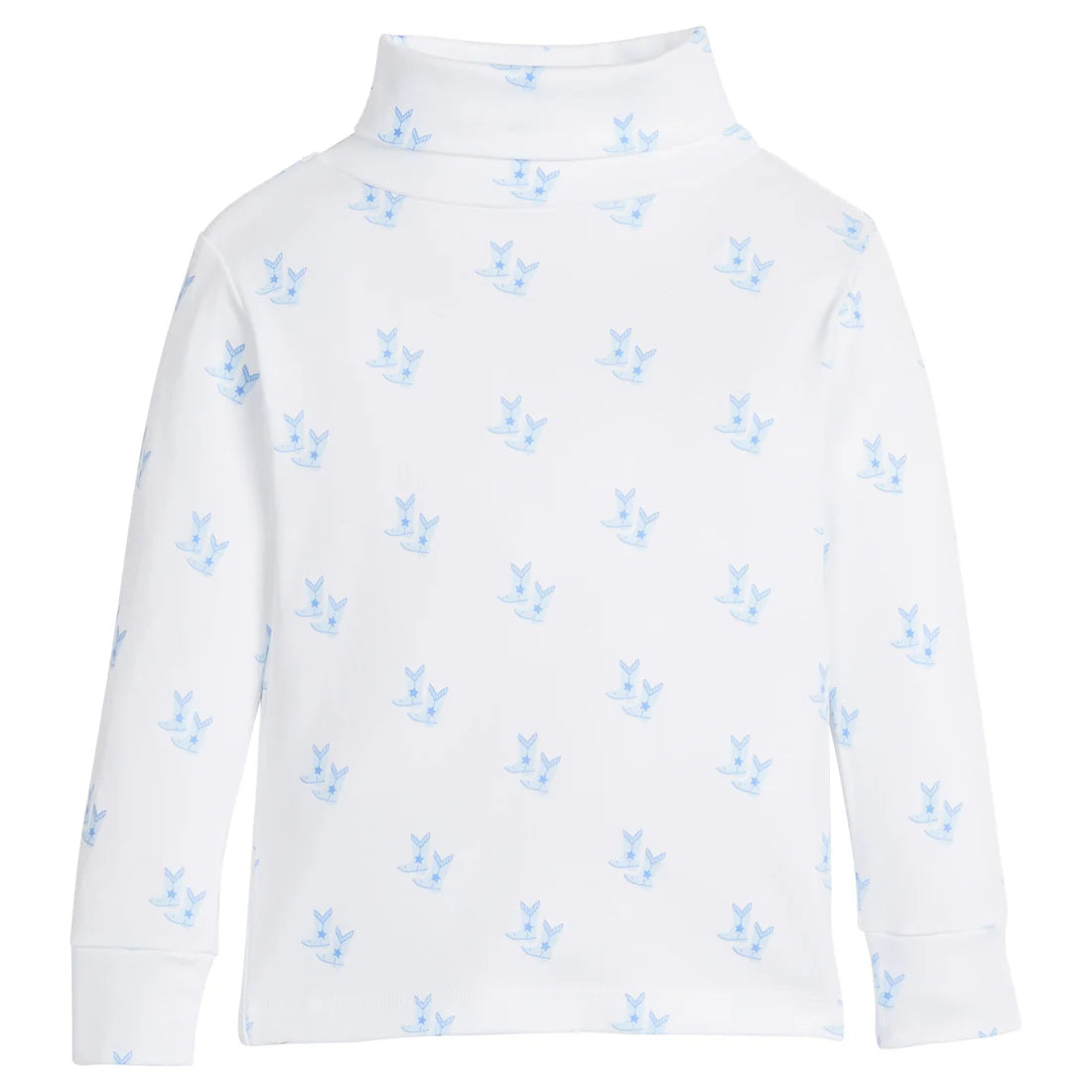 Boot Scootin' Blue Boy's Printed Turtleneck
