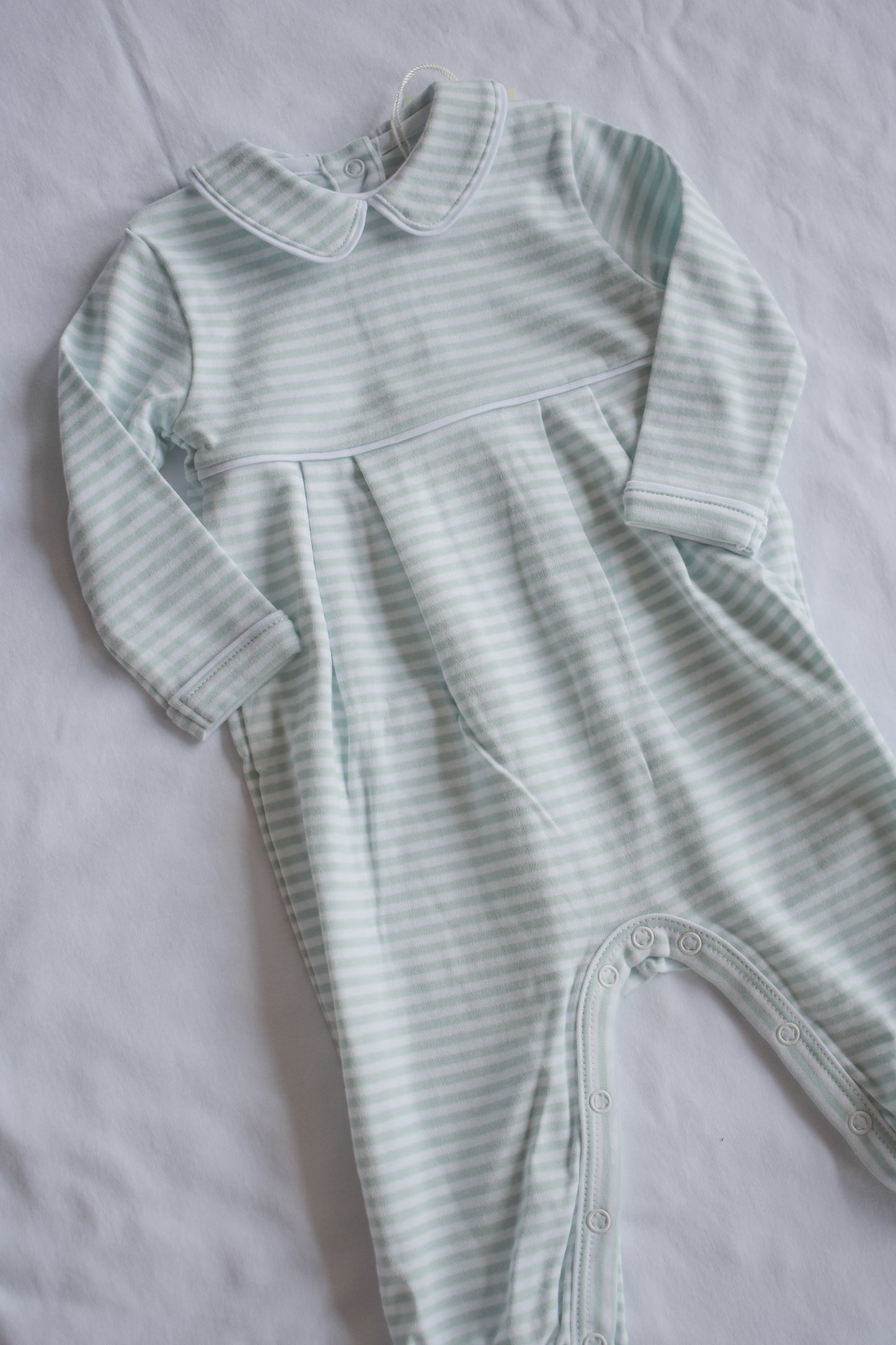 LS Bradford Romper-Old Greenwich Green