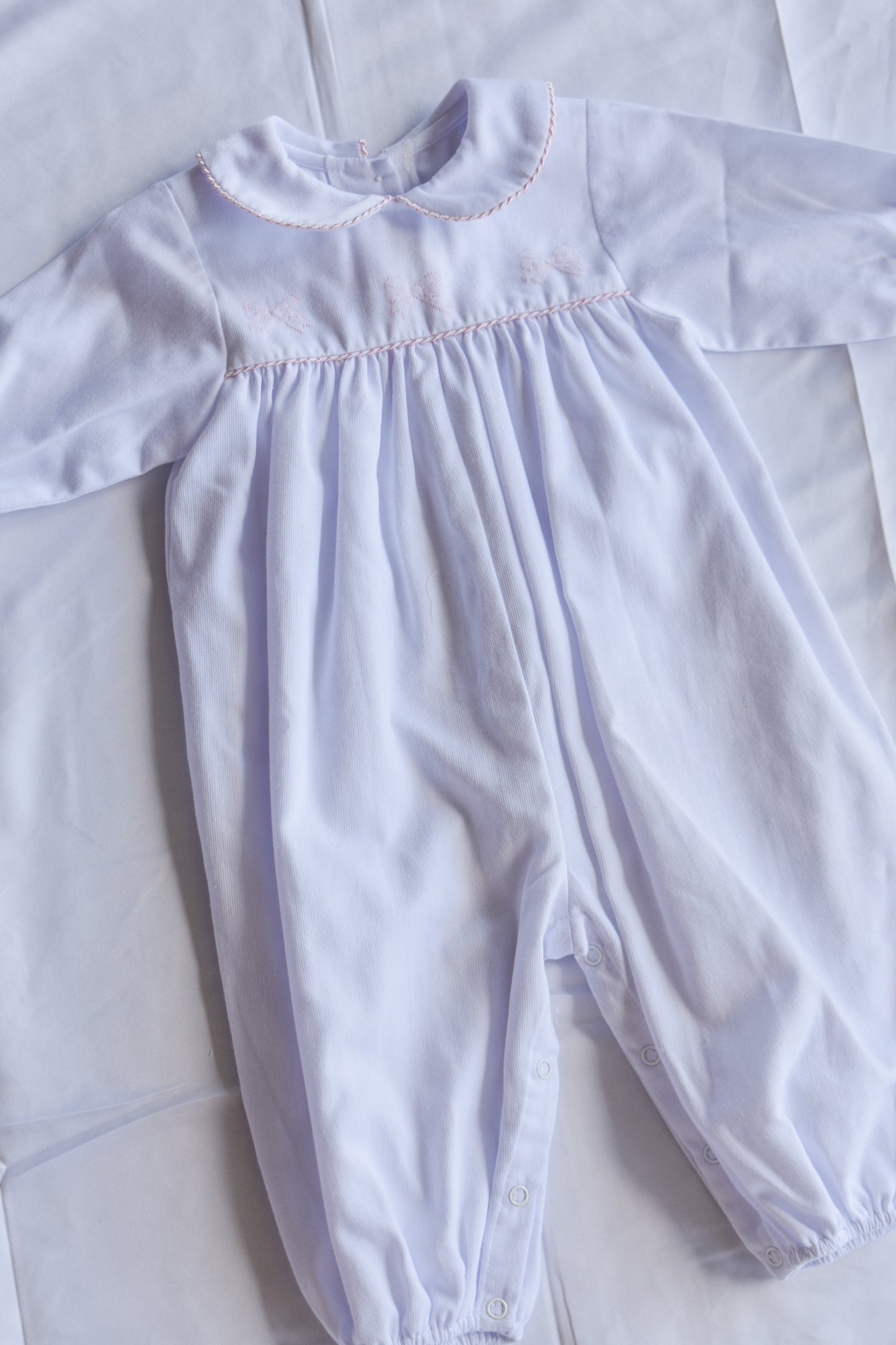 Bow Belle Longall-Pink Twirl Trim