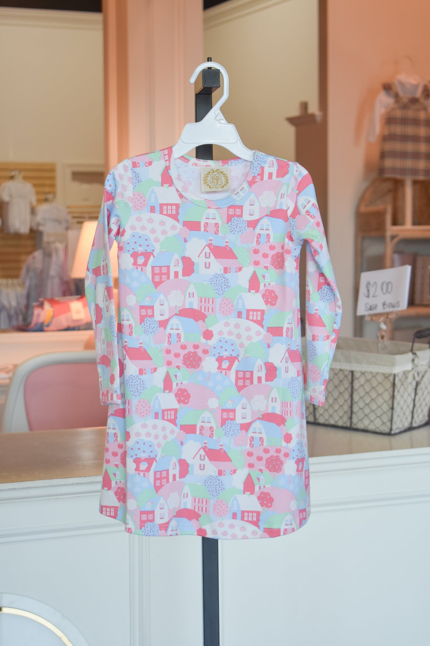 Long Sleeve Polly Play-House on the Hill
