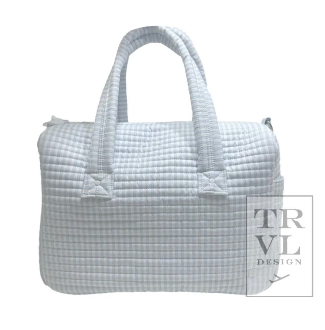 Quilted Stroller Bundle-Pimlico Stripe Blue