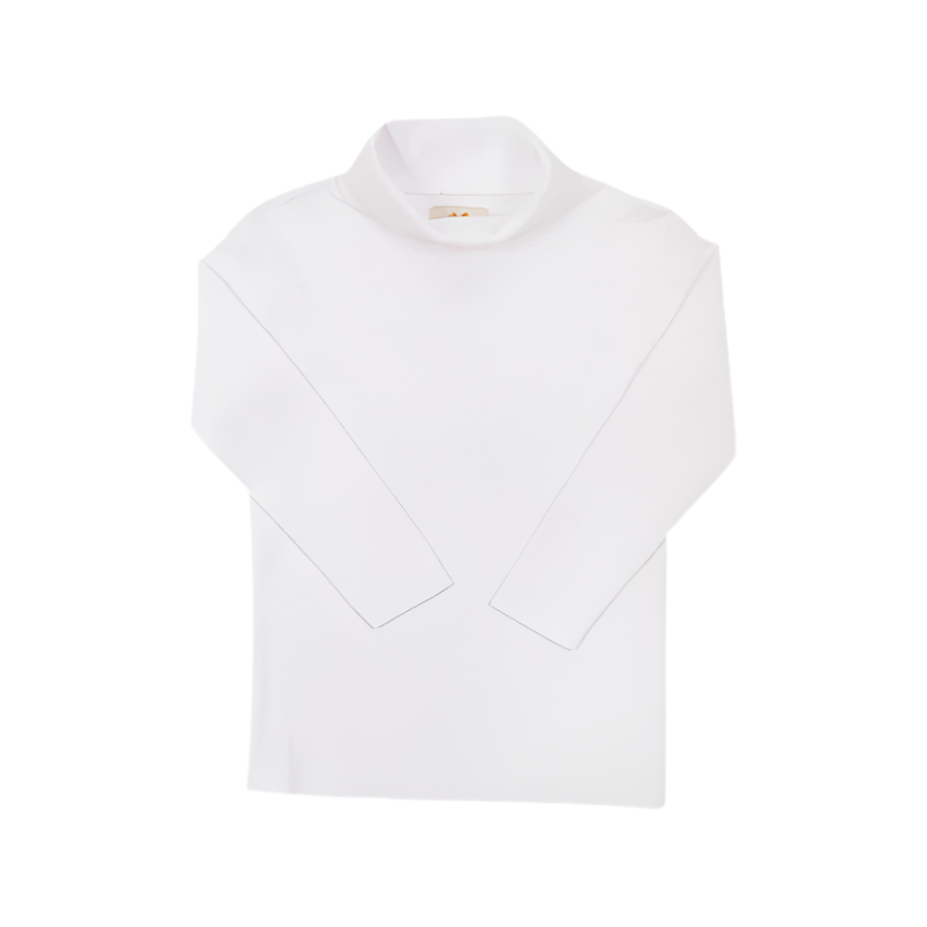 Tatum Turtleneck-Worth Avenue White