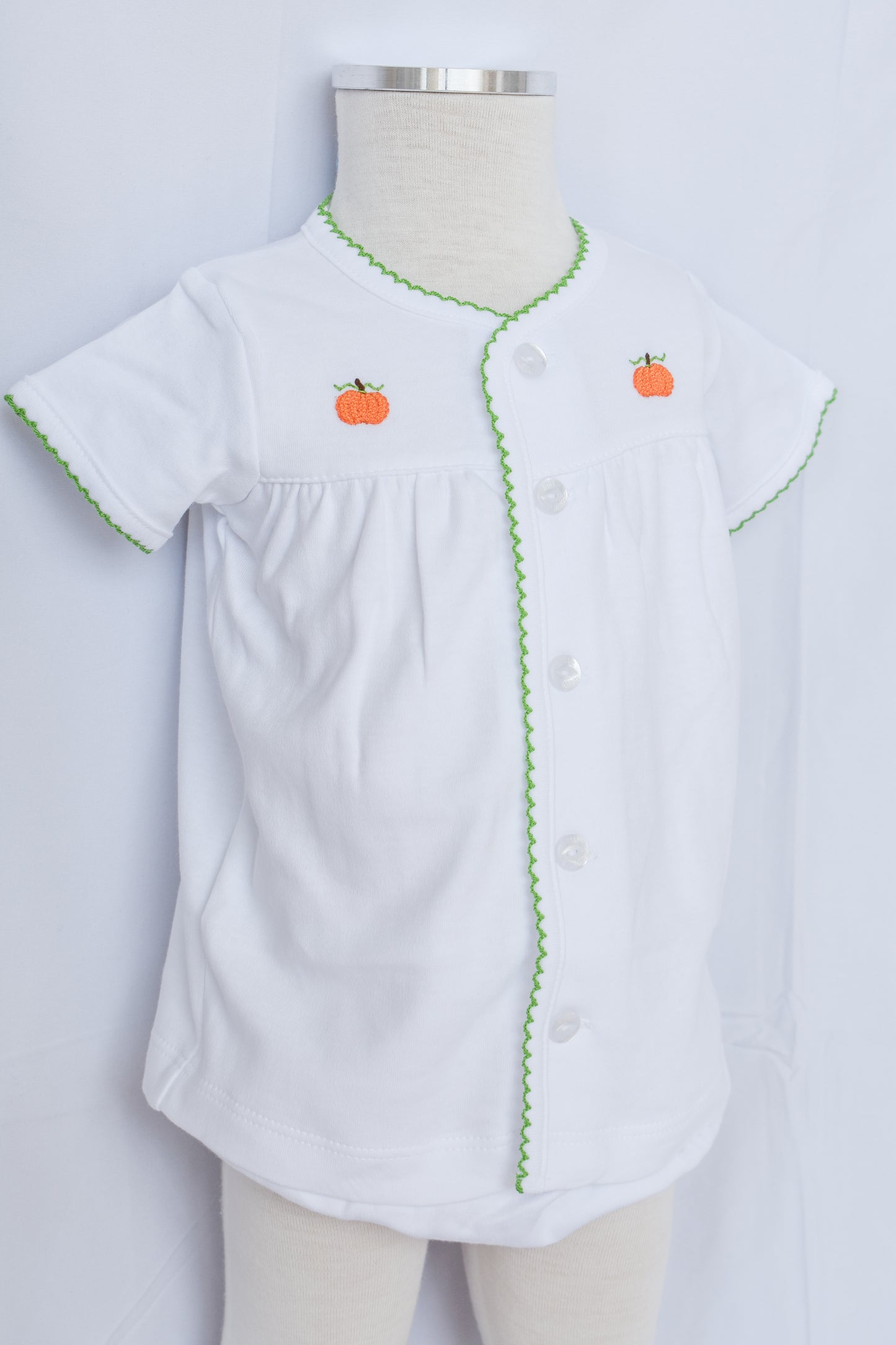 Pumpkin Patch Pinpoint Layette Knit Set