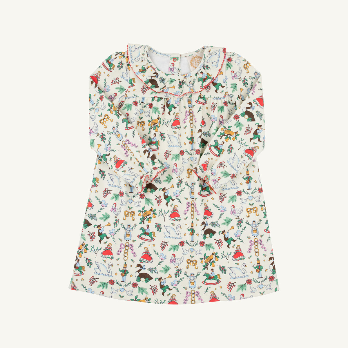 Ramona Ruffle Dress-12 Days of Christmas