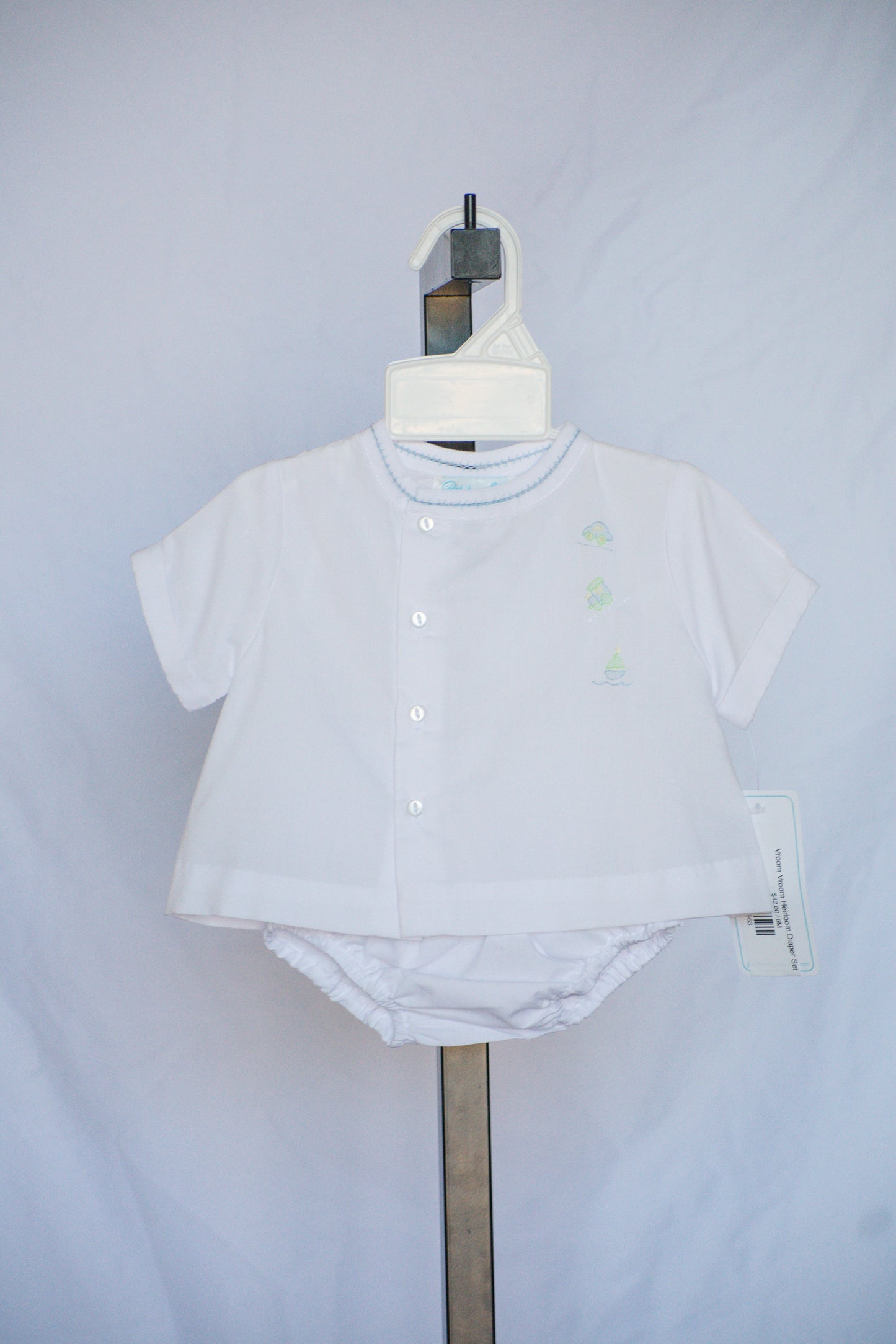 Vroom Vroom Heirloom Diaper Set