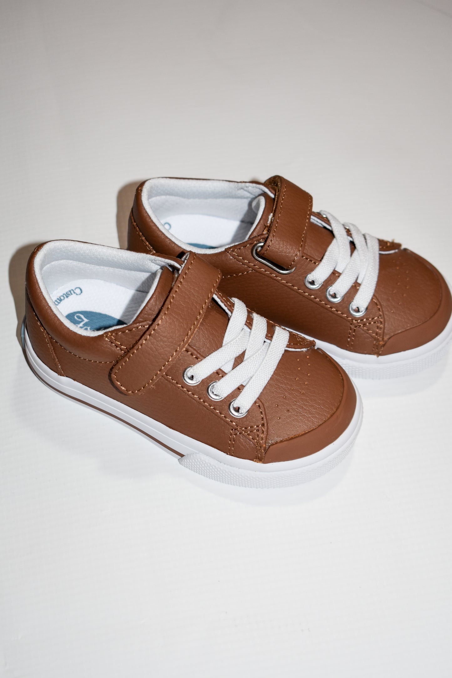 Reese Brown Leather Sneaker