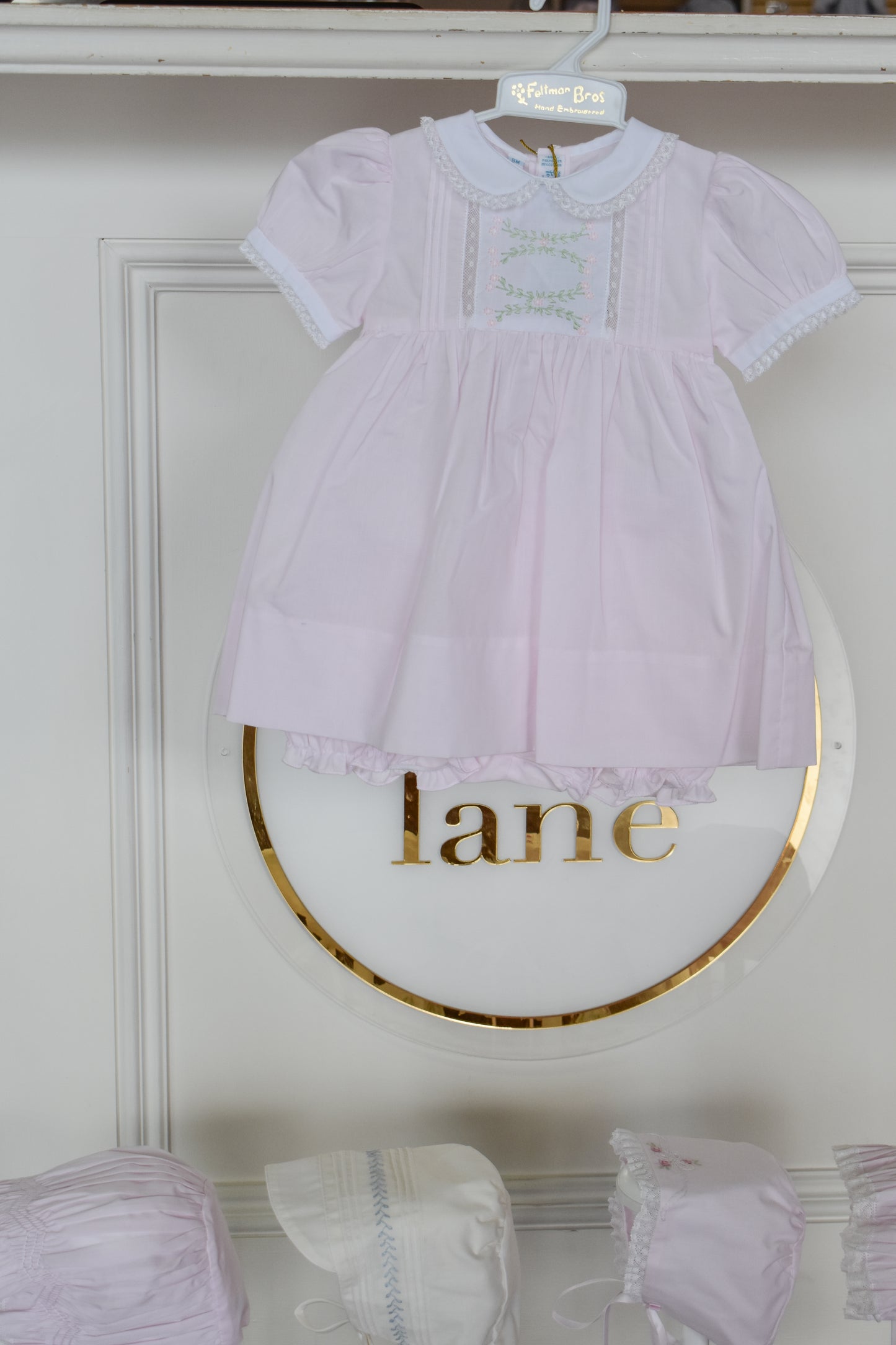 Forever Blooms Embroidered Heirloom Dress
