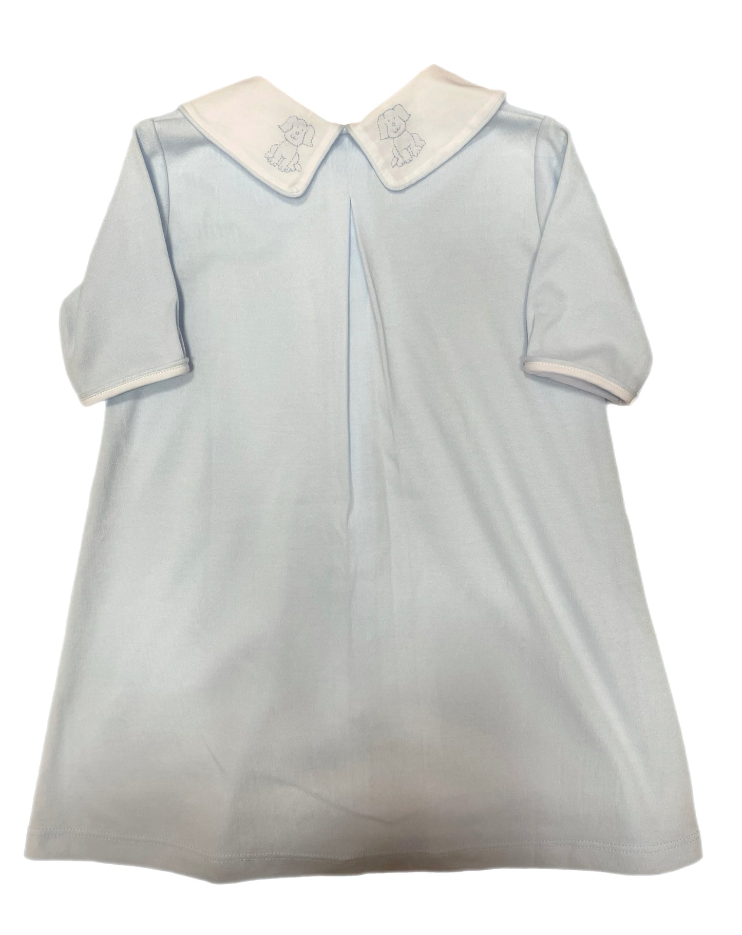 Blue Puppy Day Gown