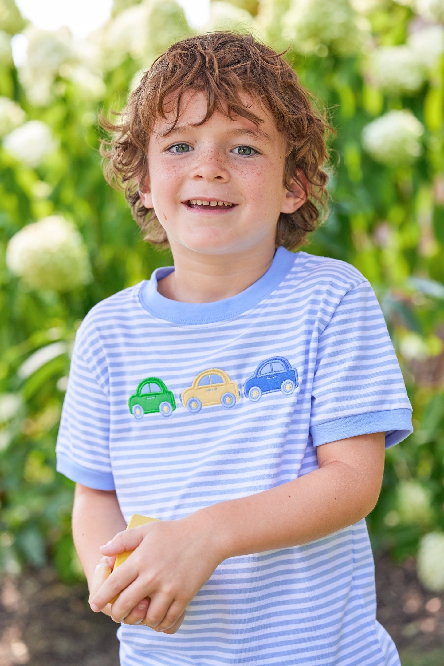 Blue Striped Carpool T-Shirt