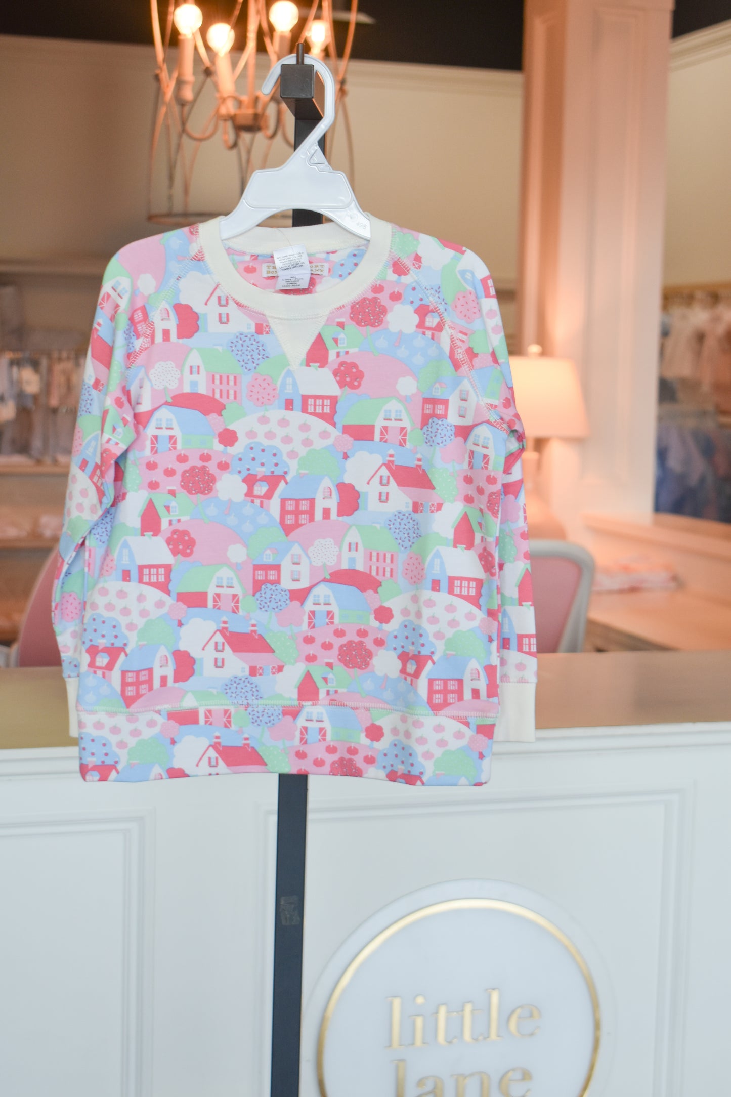 Cassidy Comfy Crewneck-House on the Hill