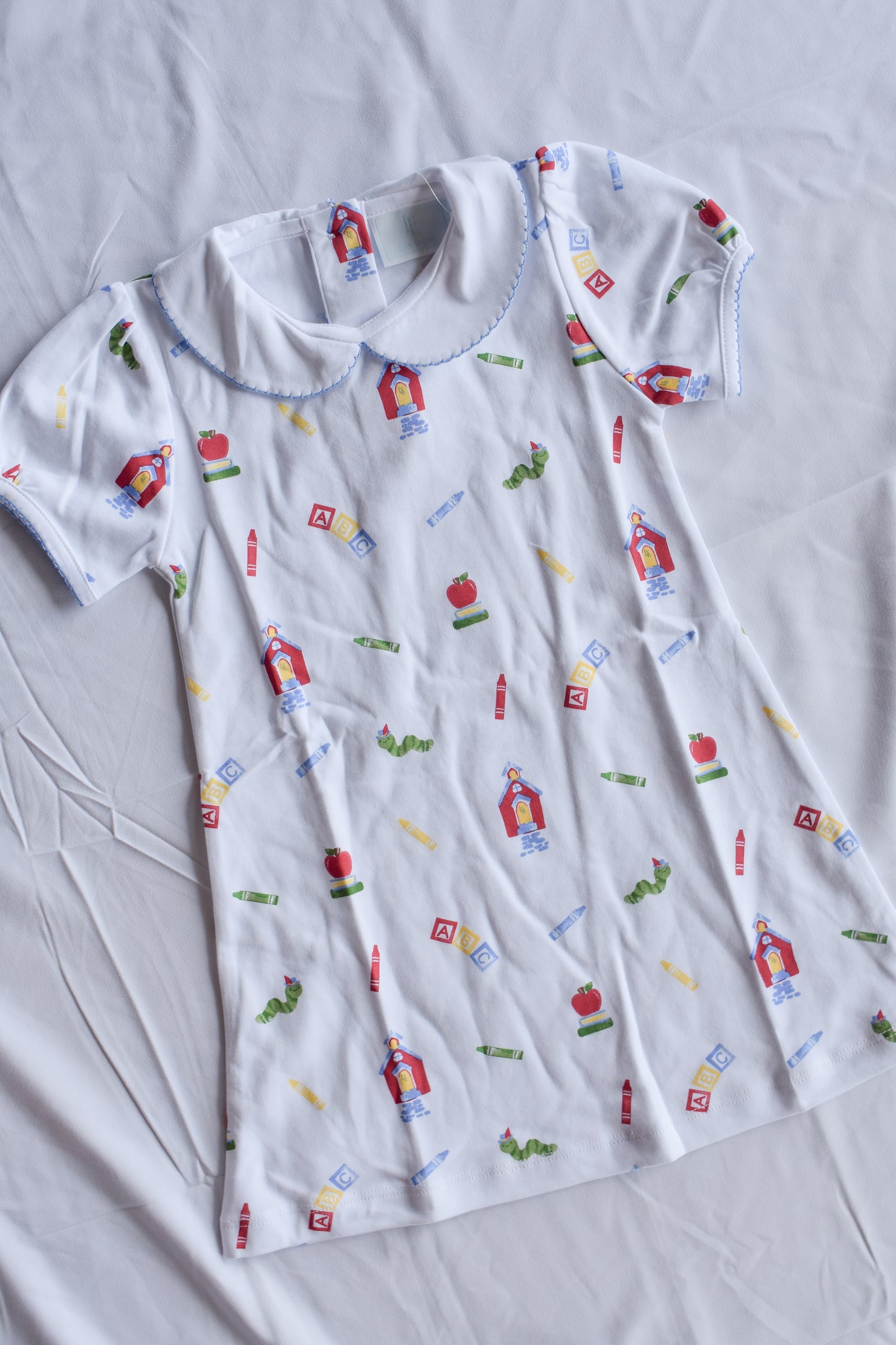 Little Learner Printed Peter Pan Dress