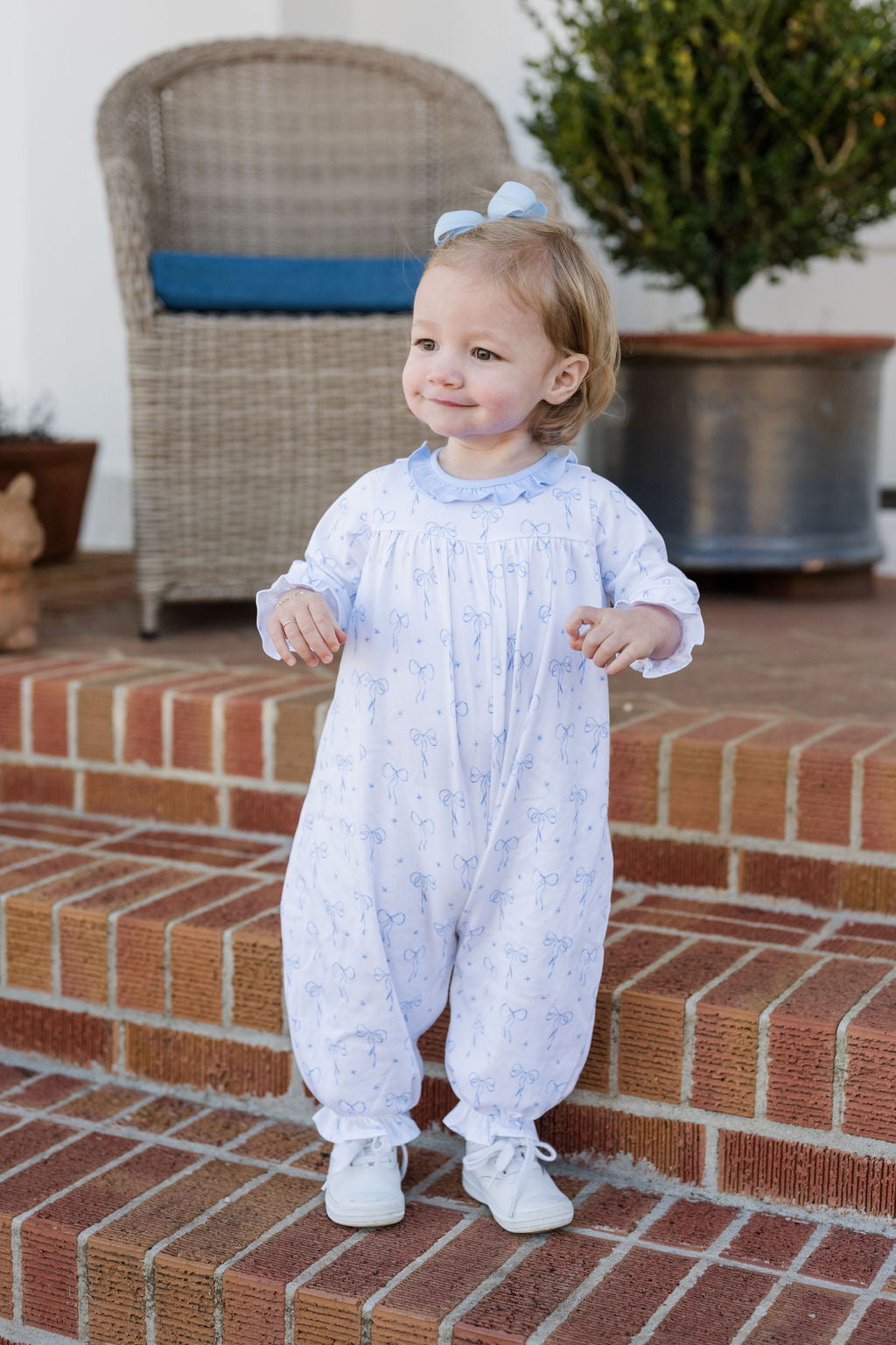 Falling For Bows-Lila Long Bubble