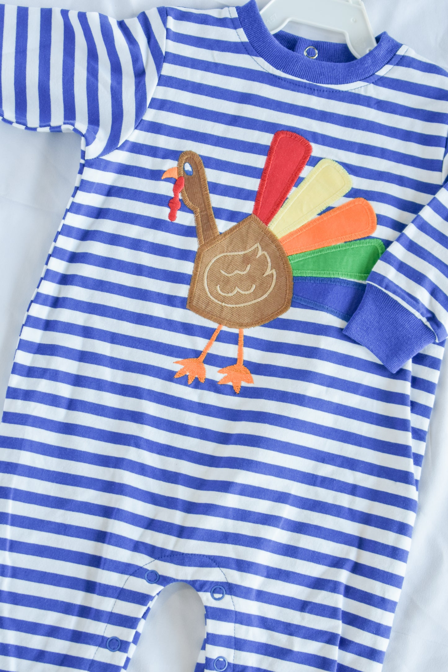 Gobble Gobble Boy’s Knit Romper