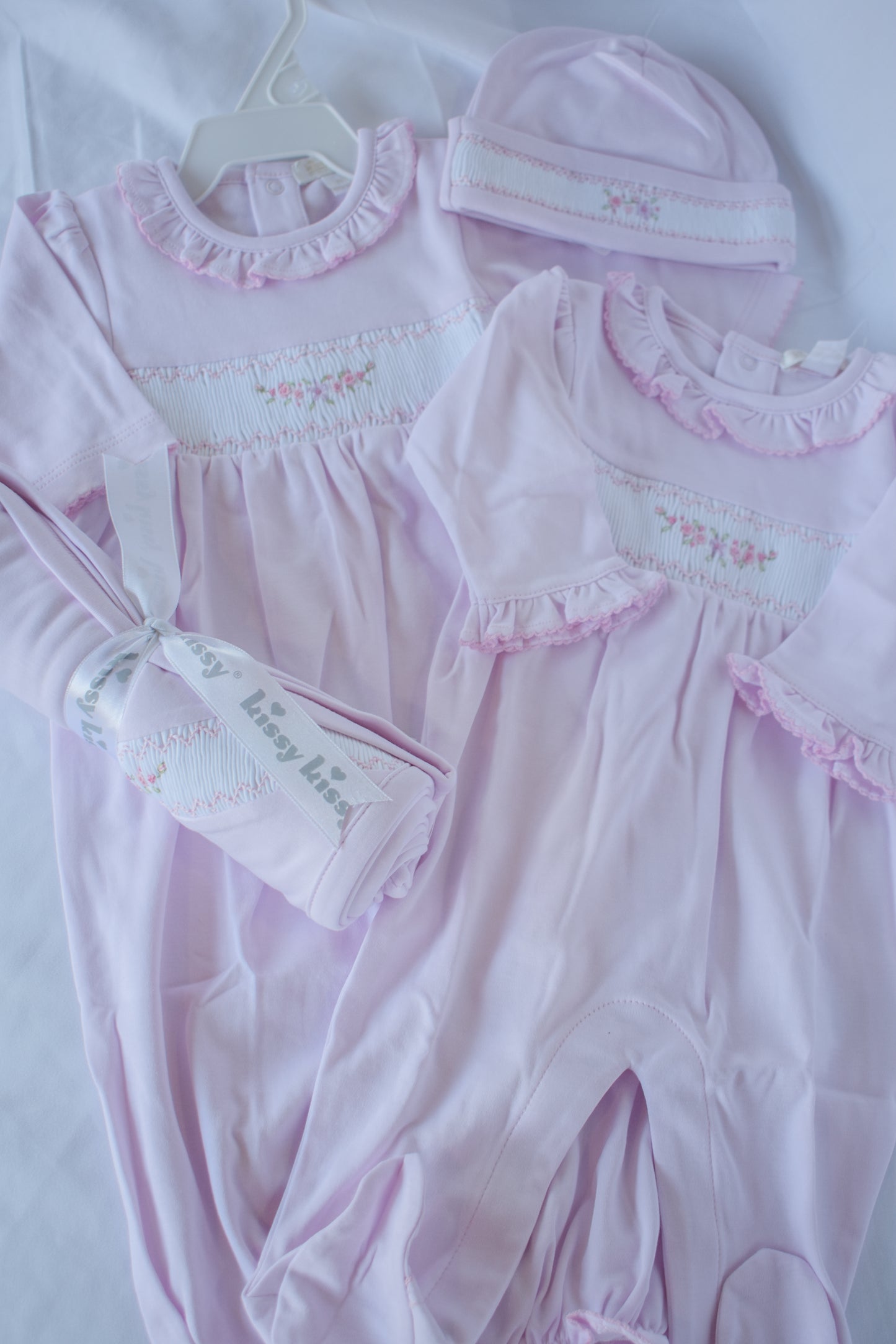 Pretty Pink Kisses Baby Hat