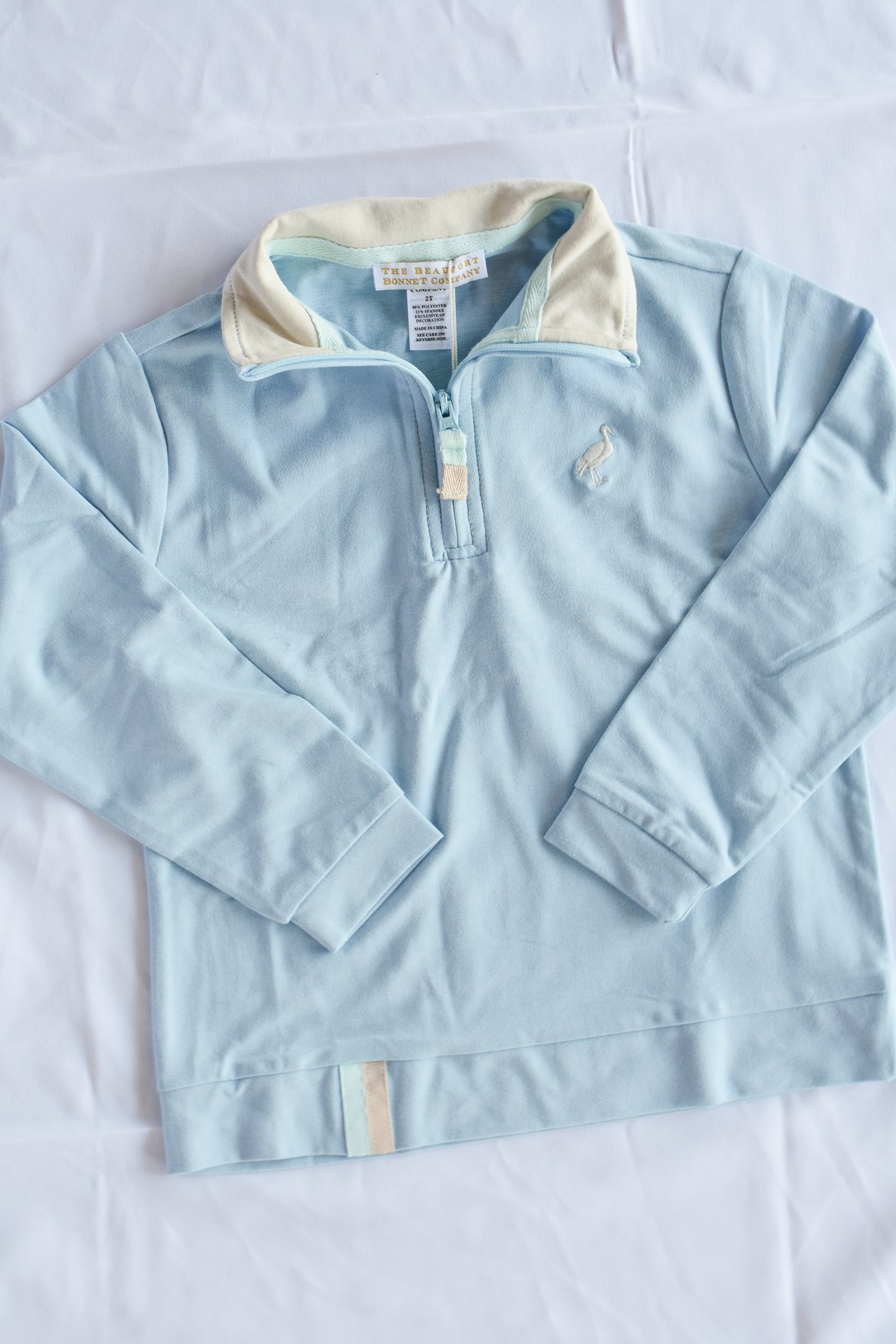 Prepletic Hayward Half Zip-Barrington Blue
