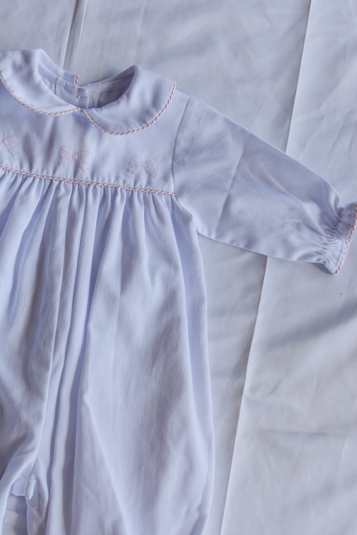 Bow Belle Longall-Pink Twirl Trim