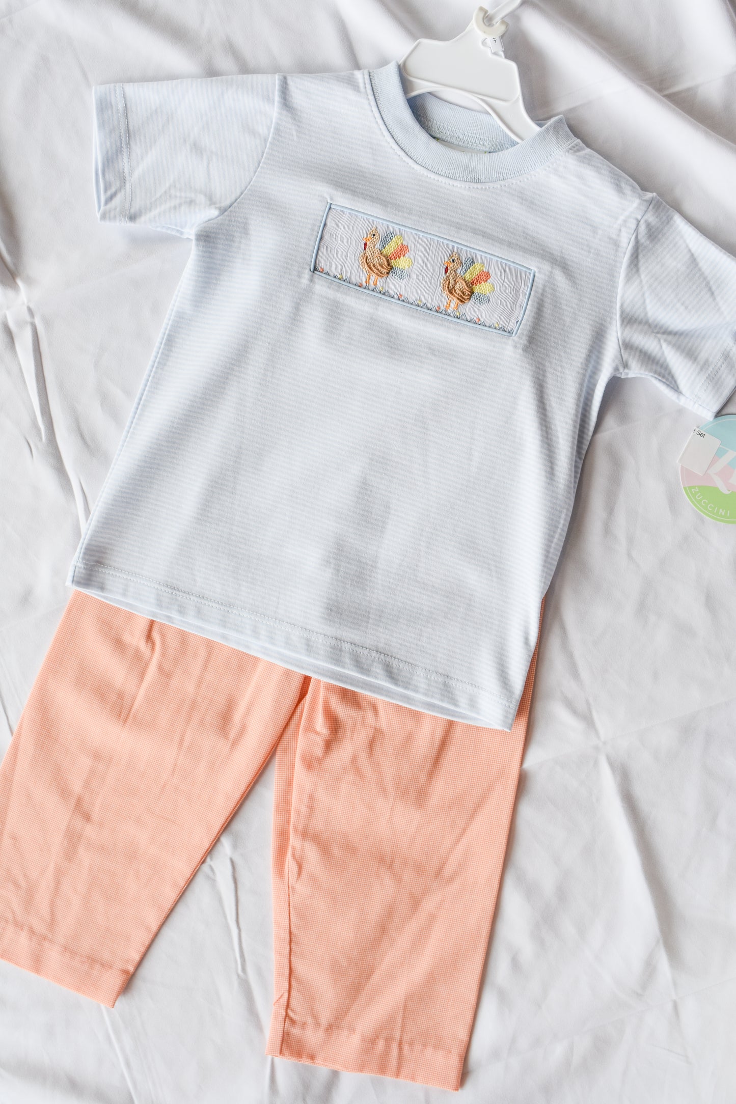 Lil Gobbler Short Sleeve Pant Set