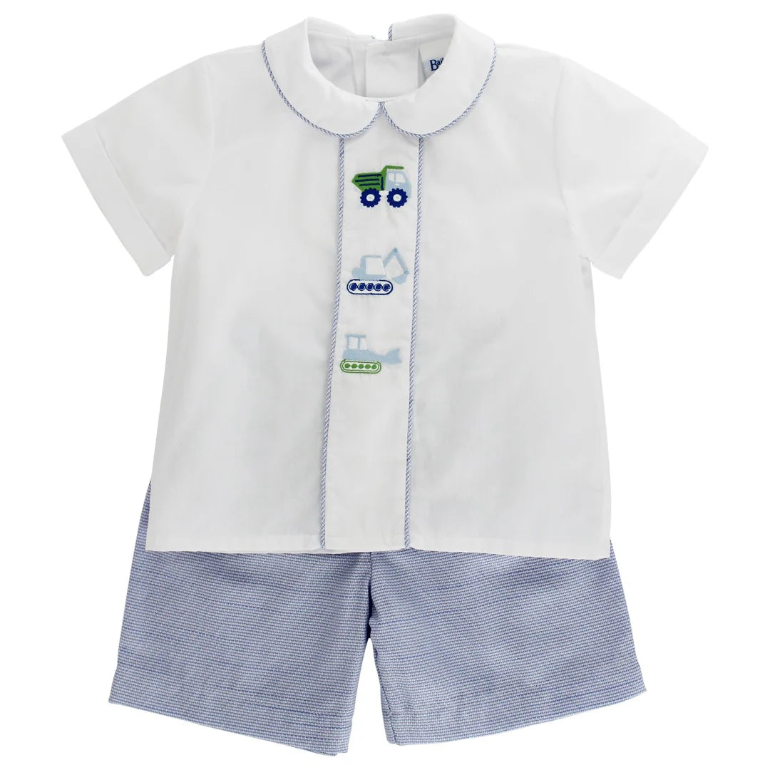 Bubblin Bulldozer-Dressy Short Set