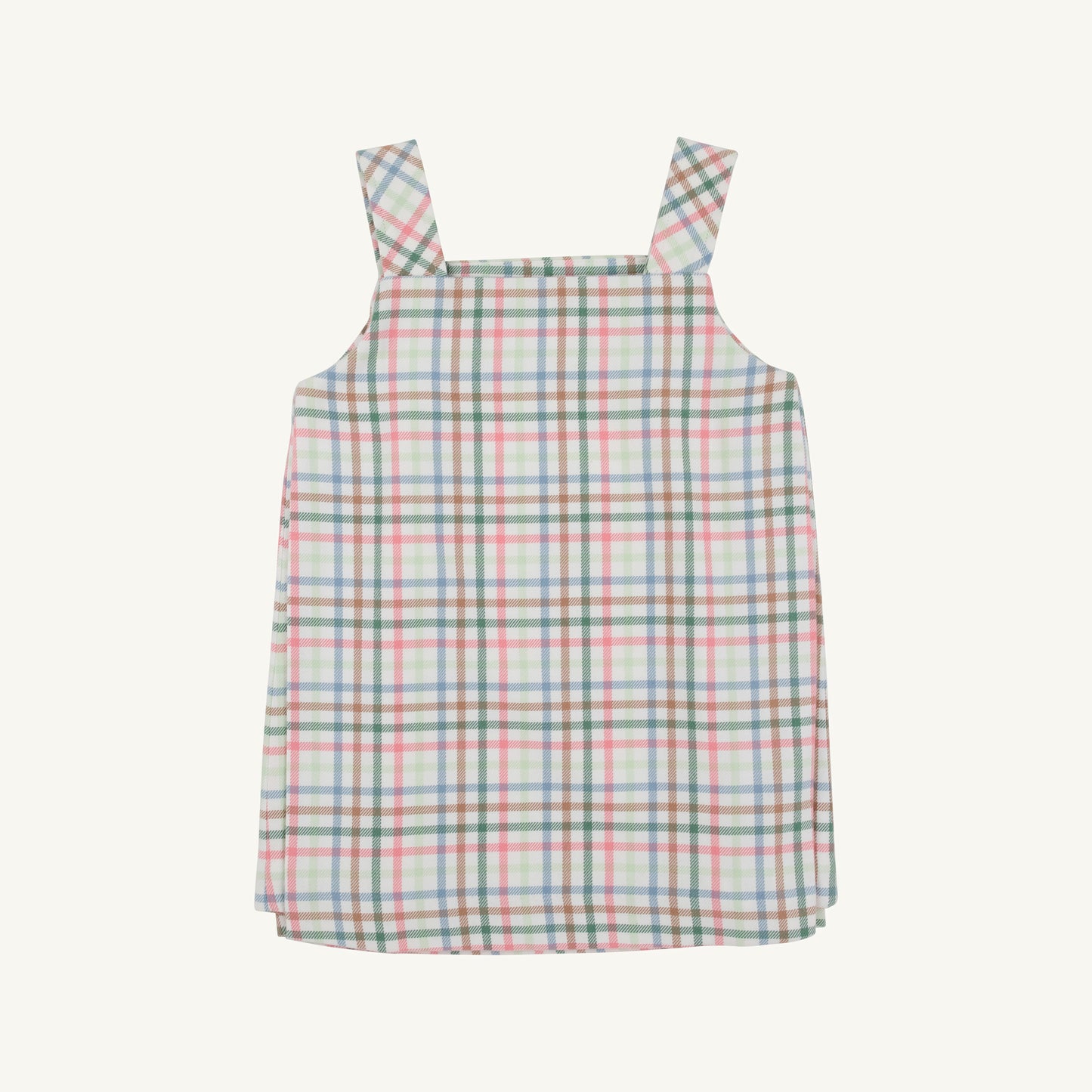 Pleated Ginny Jumper-Manalapan Plaid