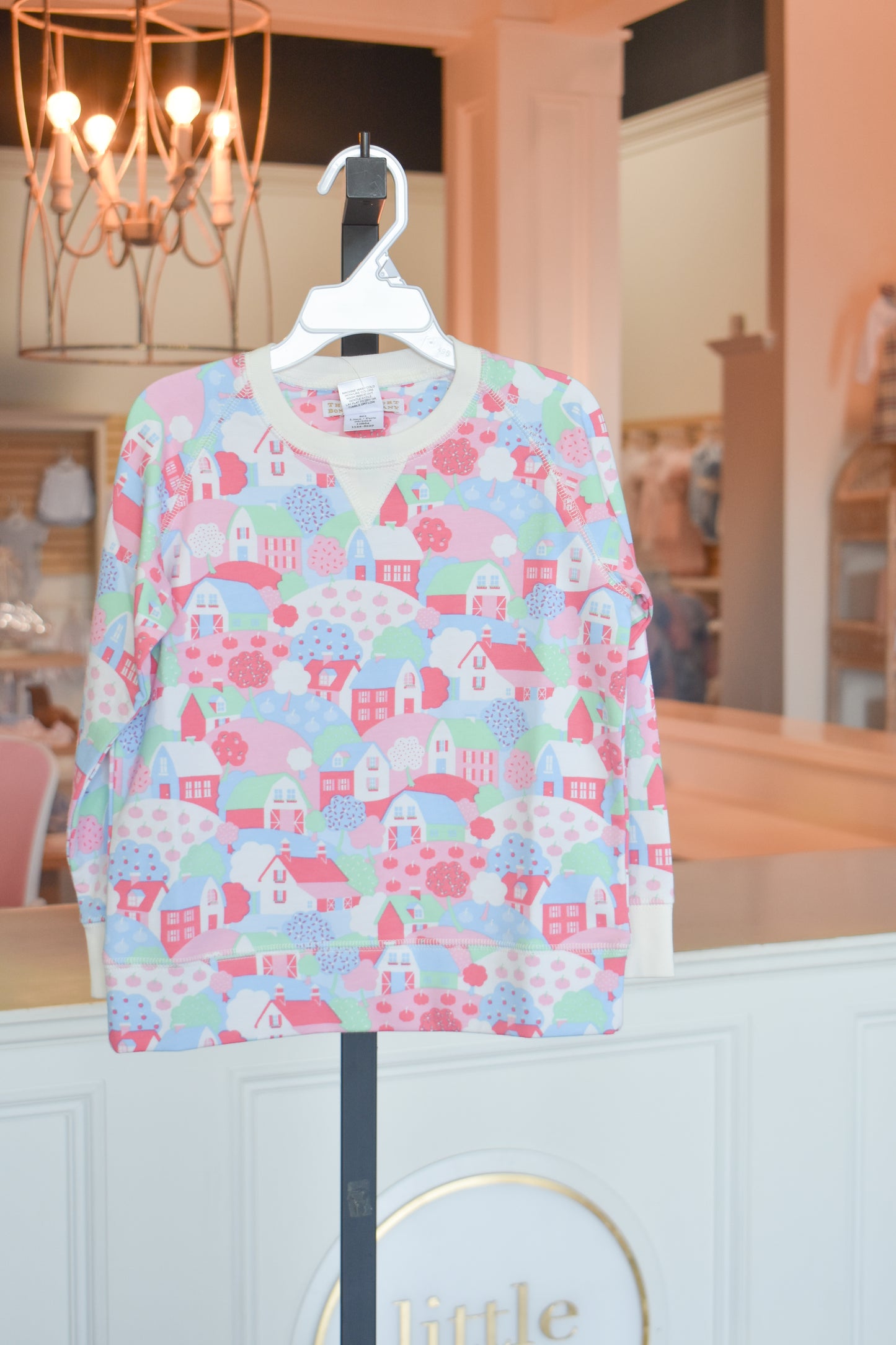 Cassidy Comfy Crewneck-House on the Hill