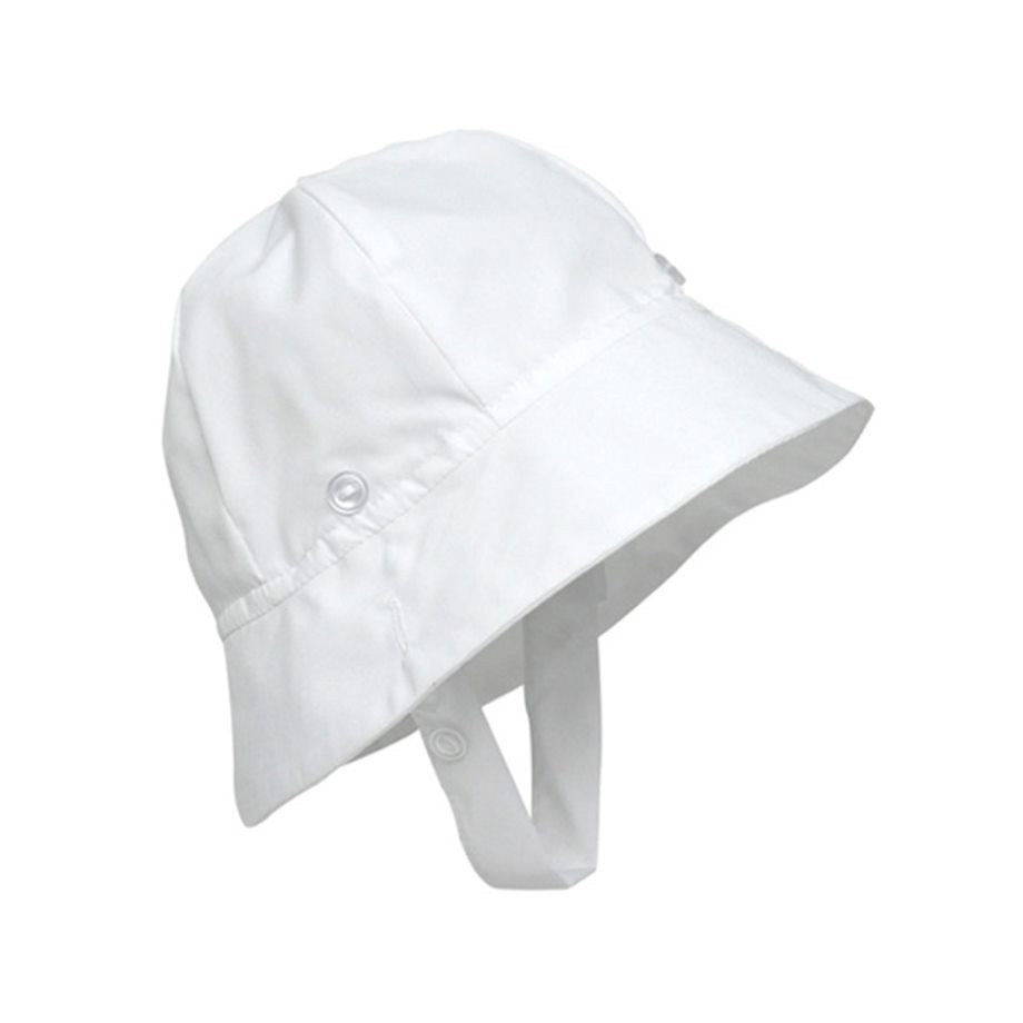 Beaufort Bucket Hat-Worth Ave White Broadcloth