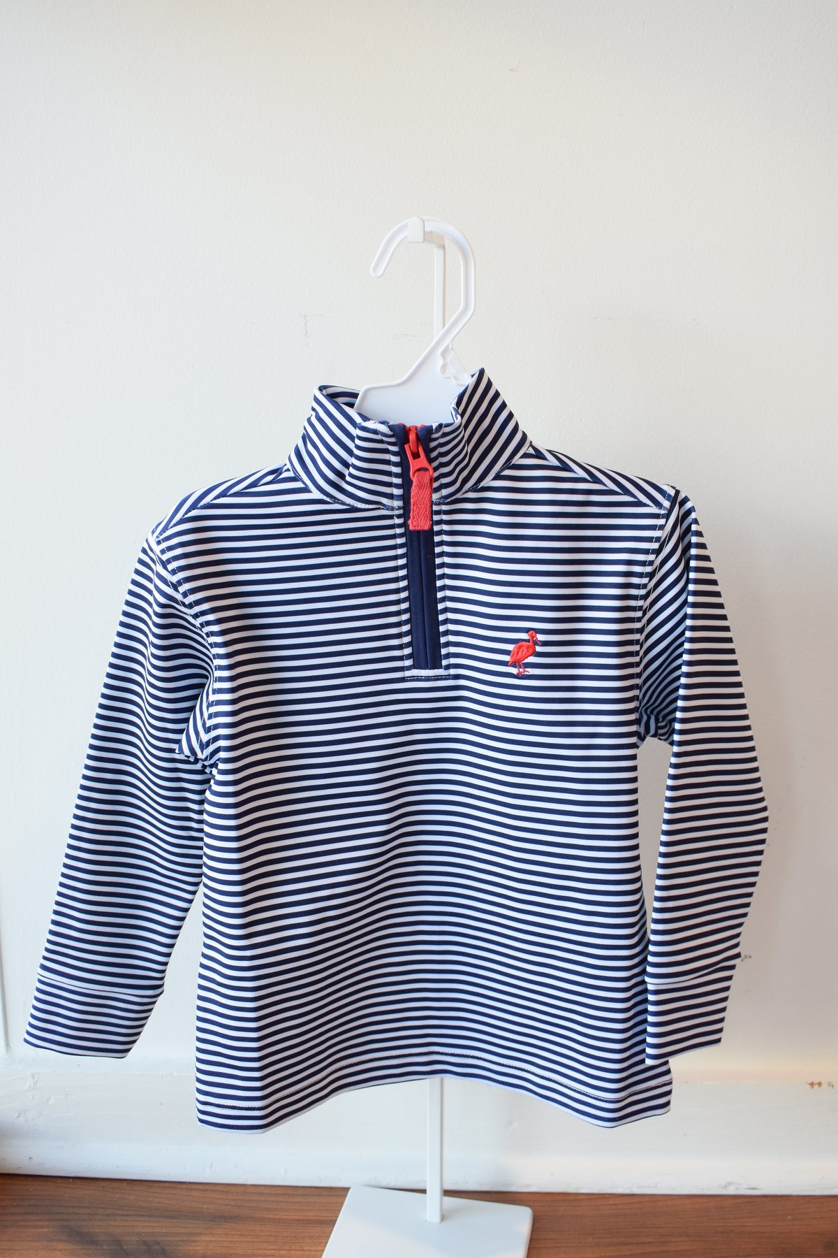 Prepletic Hayward Half Zip-Navy Stripe