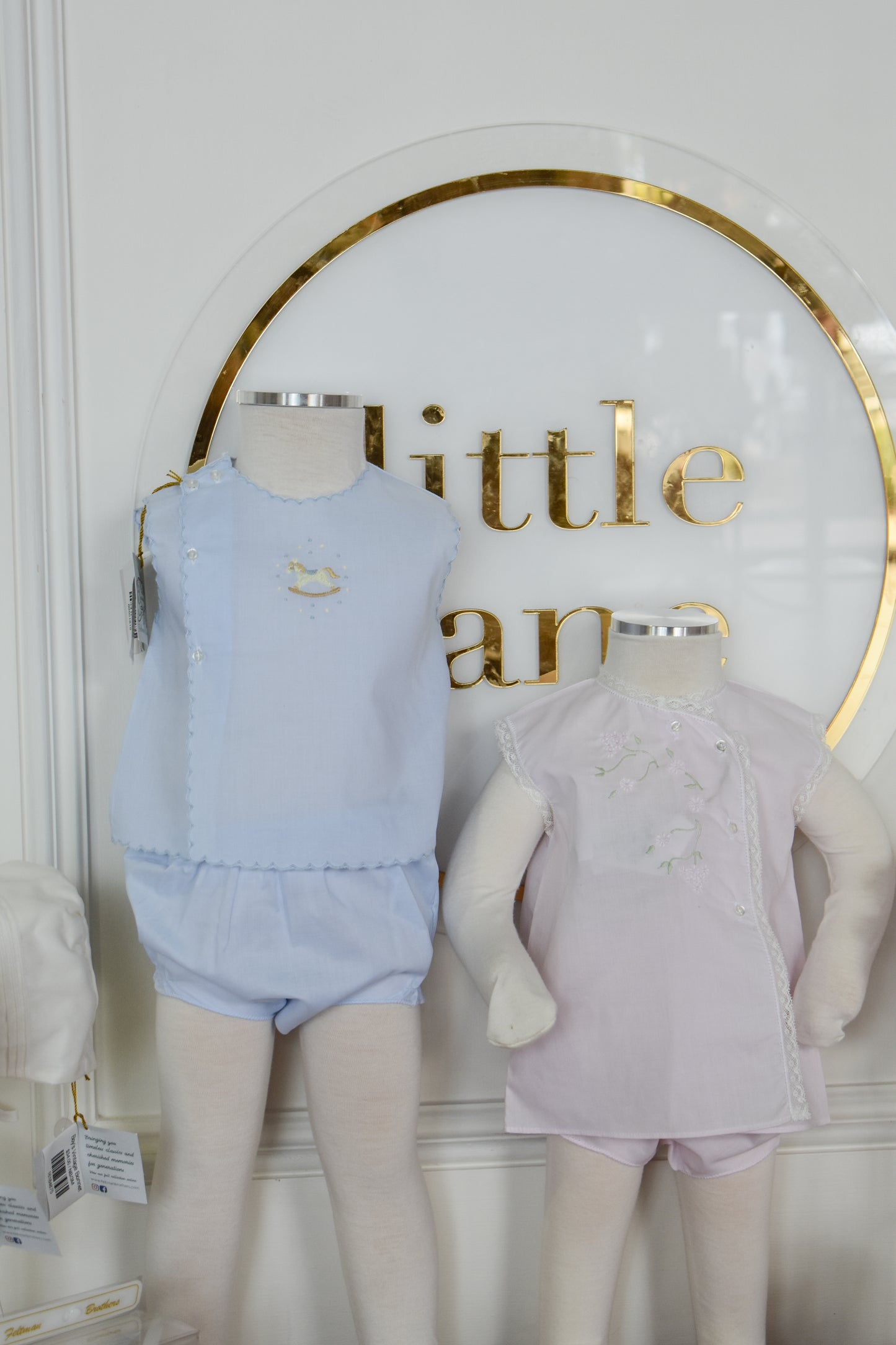 Rock-a-Bye Baby Boy's Diaper Set