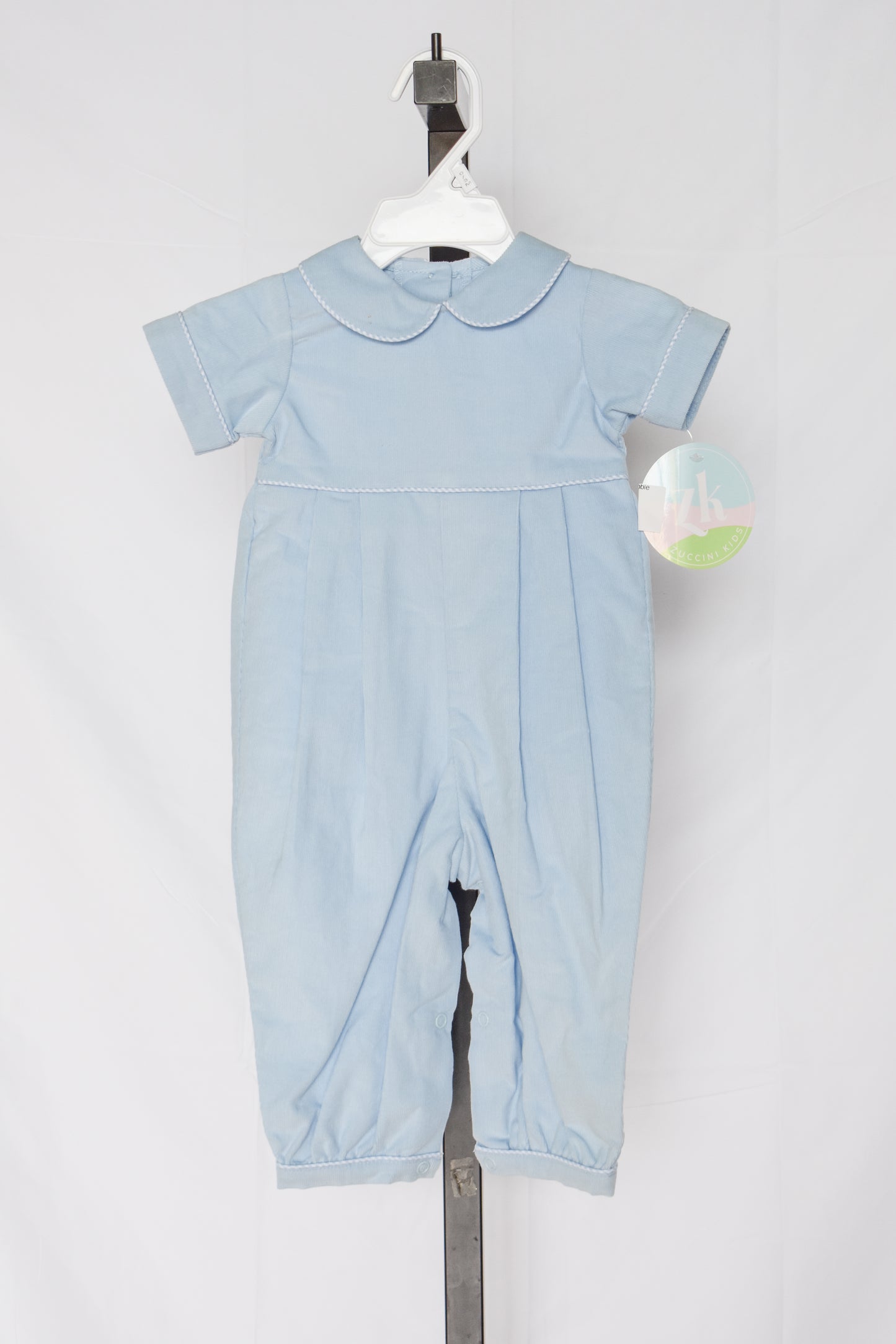 Light Blue Corduroy Spencer Bubble