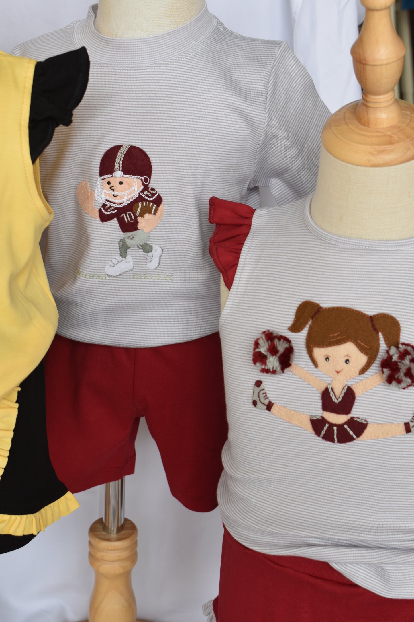 Maroon Cutie Cheer Skort