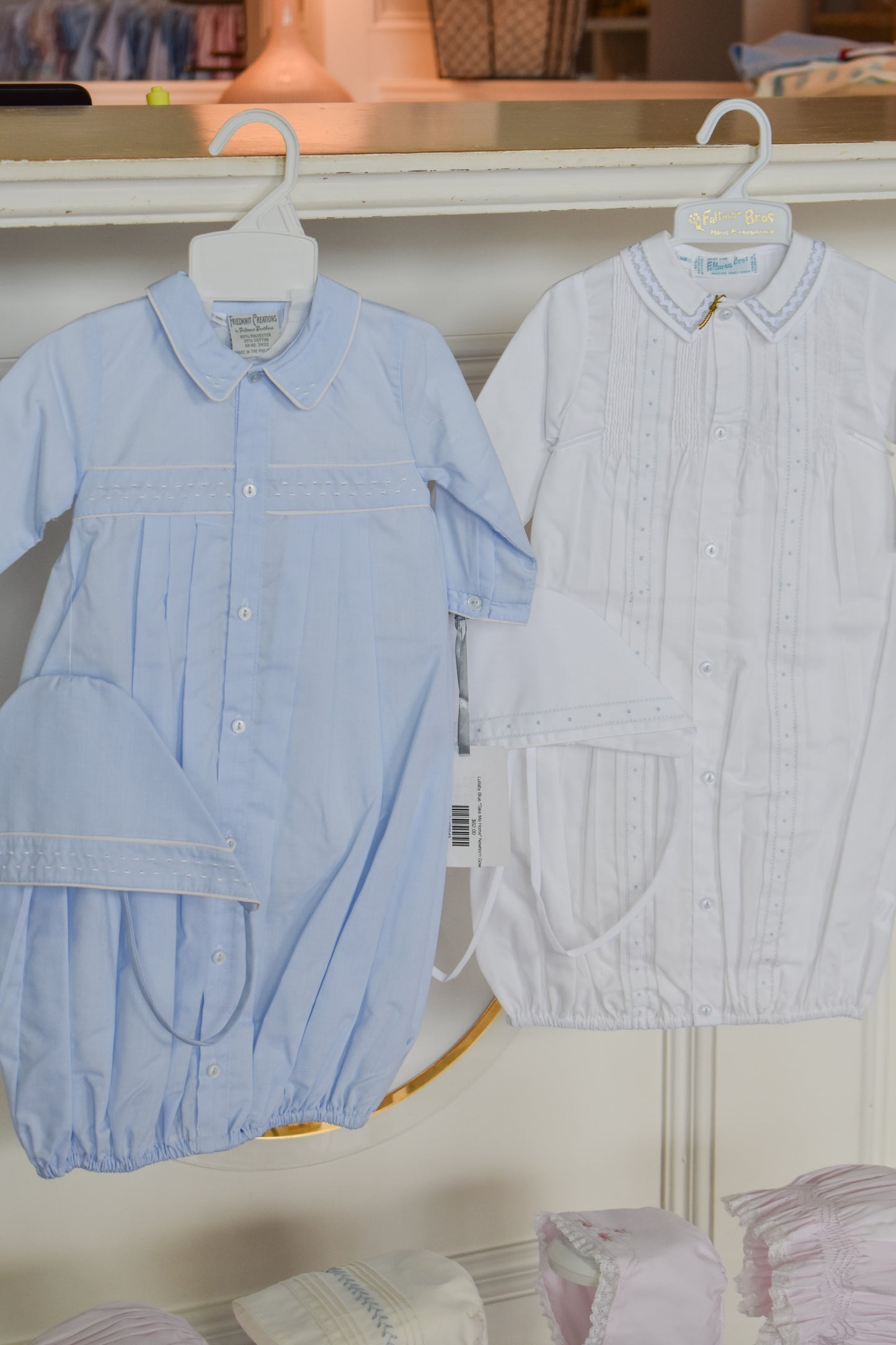 Lullaby Blue "Take Me Home" Newborn Gown Set