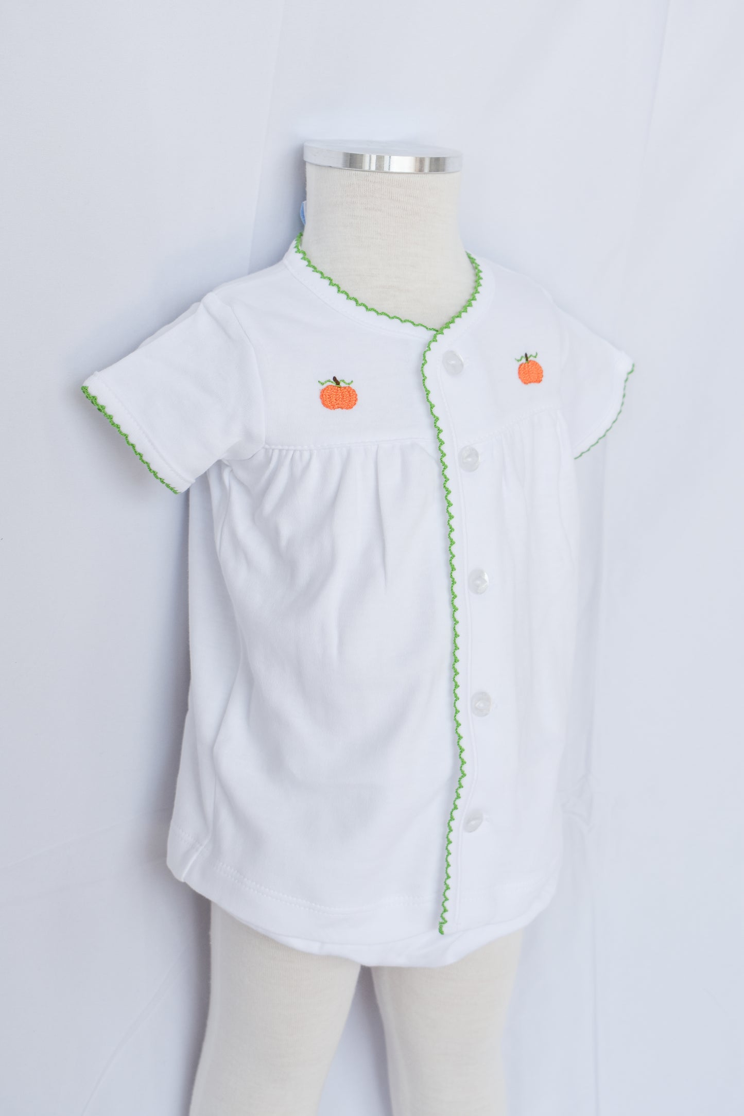 Pumpkin Patch Pinpoint Layette Knit Set