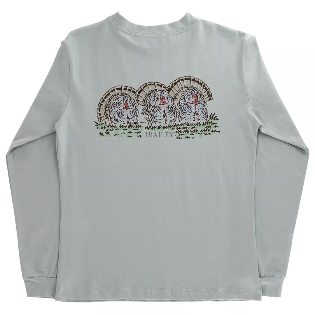 Sagebrush Gobbler L/S Logo Tee
