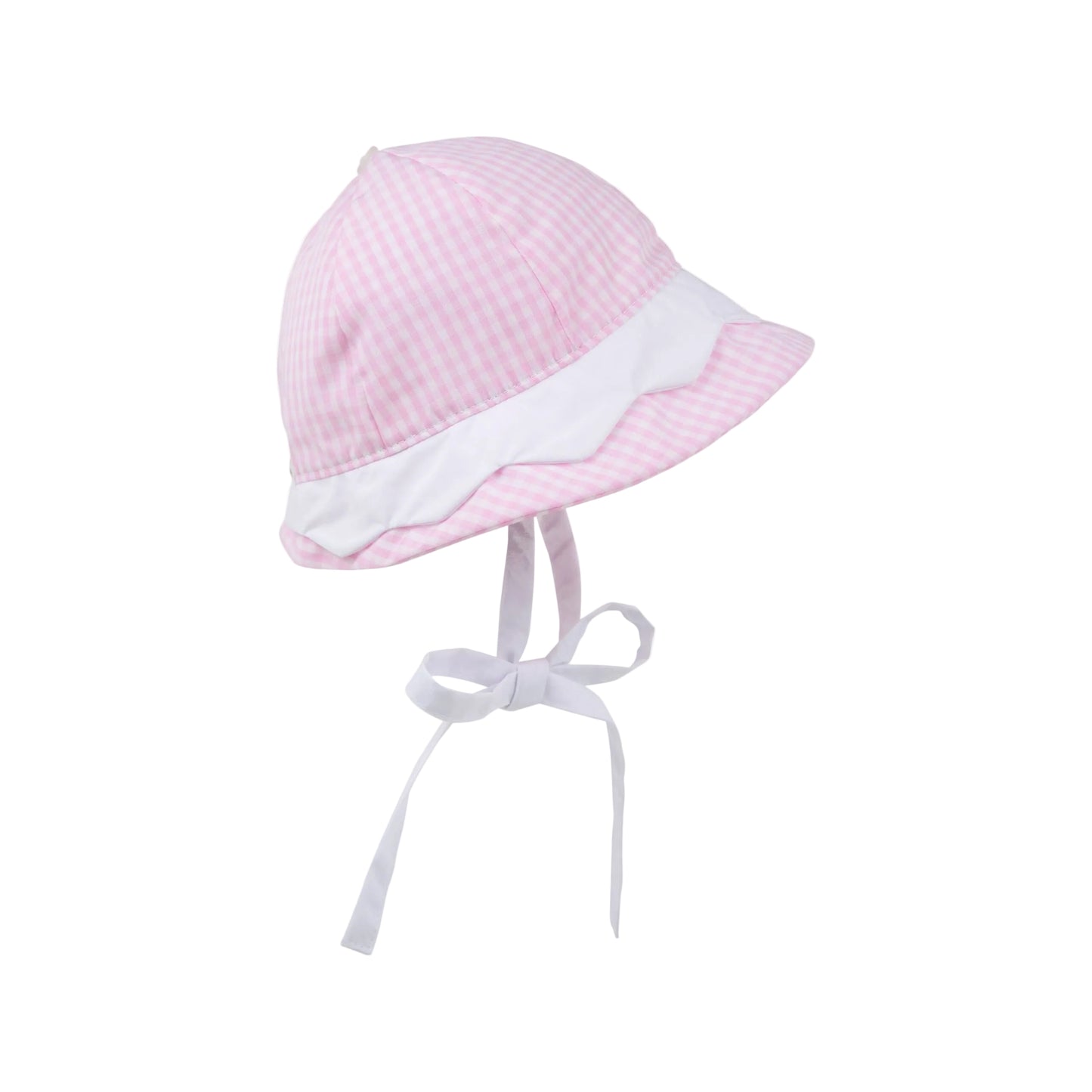 Hollingsworth Hat-Pink Greenbrier Gingham