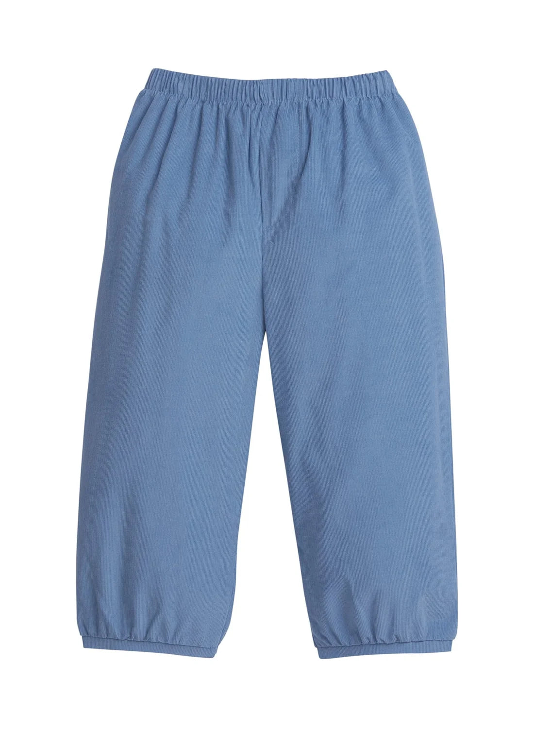 Corduroy Banded Pant-Stormy Blue