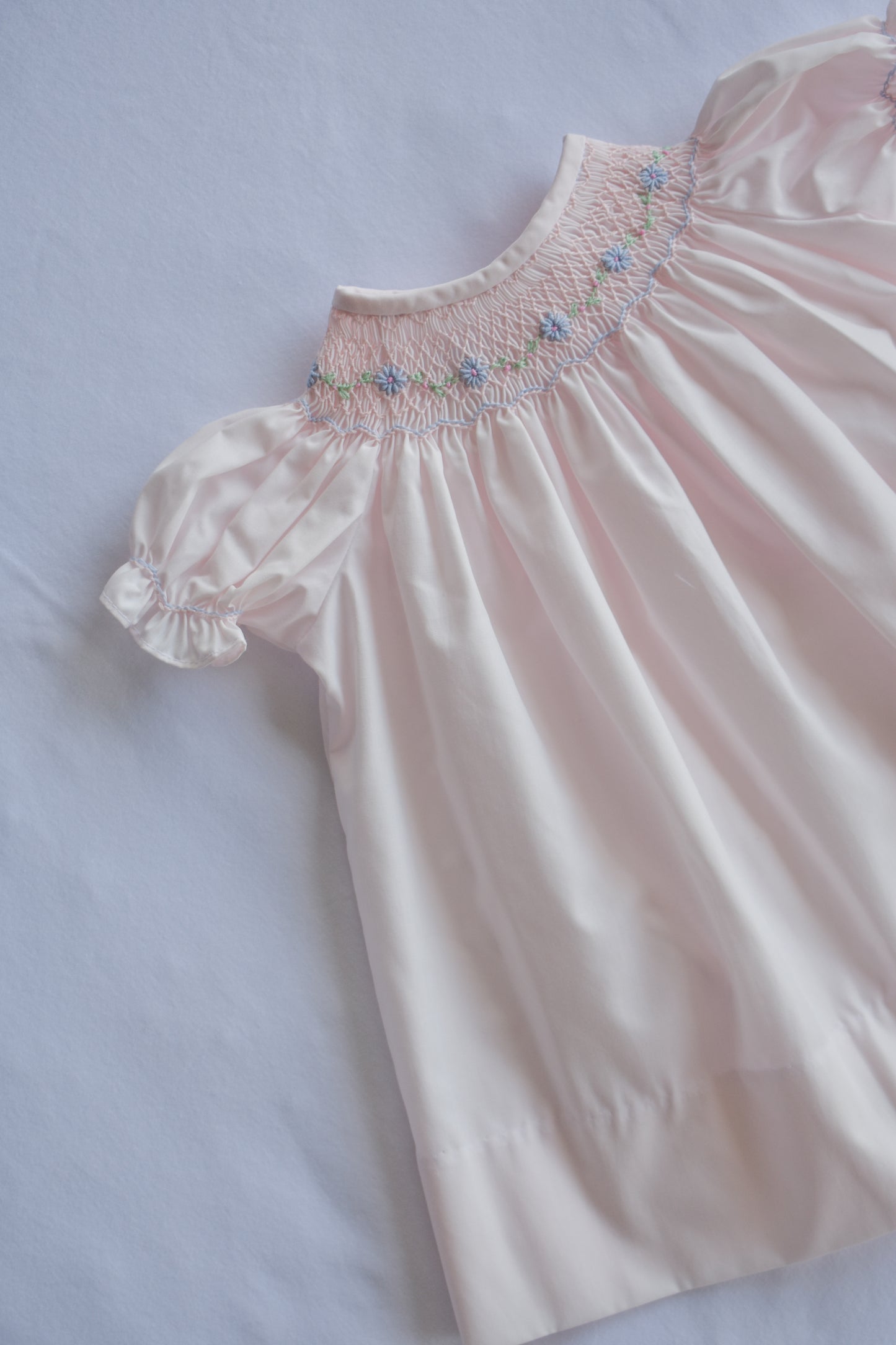 Daisy Darling-Pink Bishop Dress