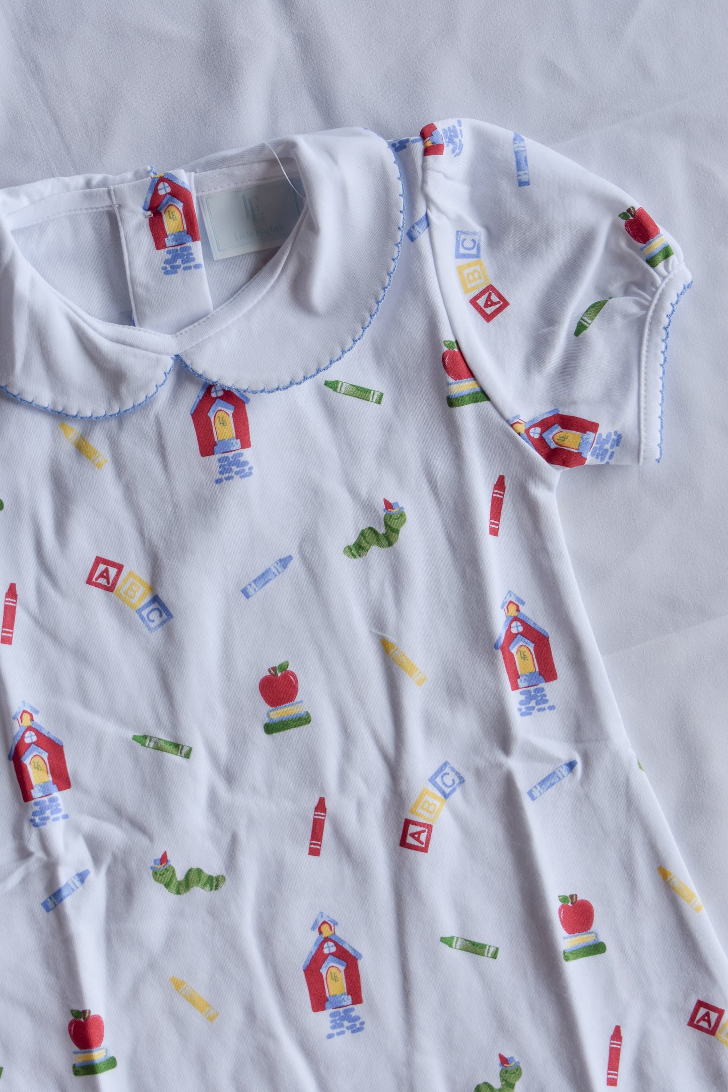 Little Learner Printed Peter Pan Dress
