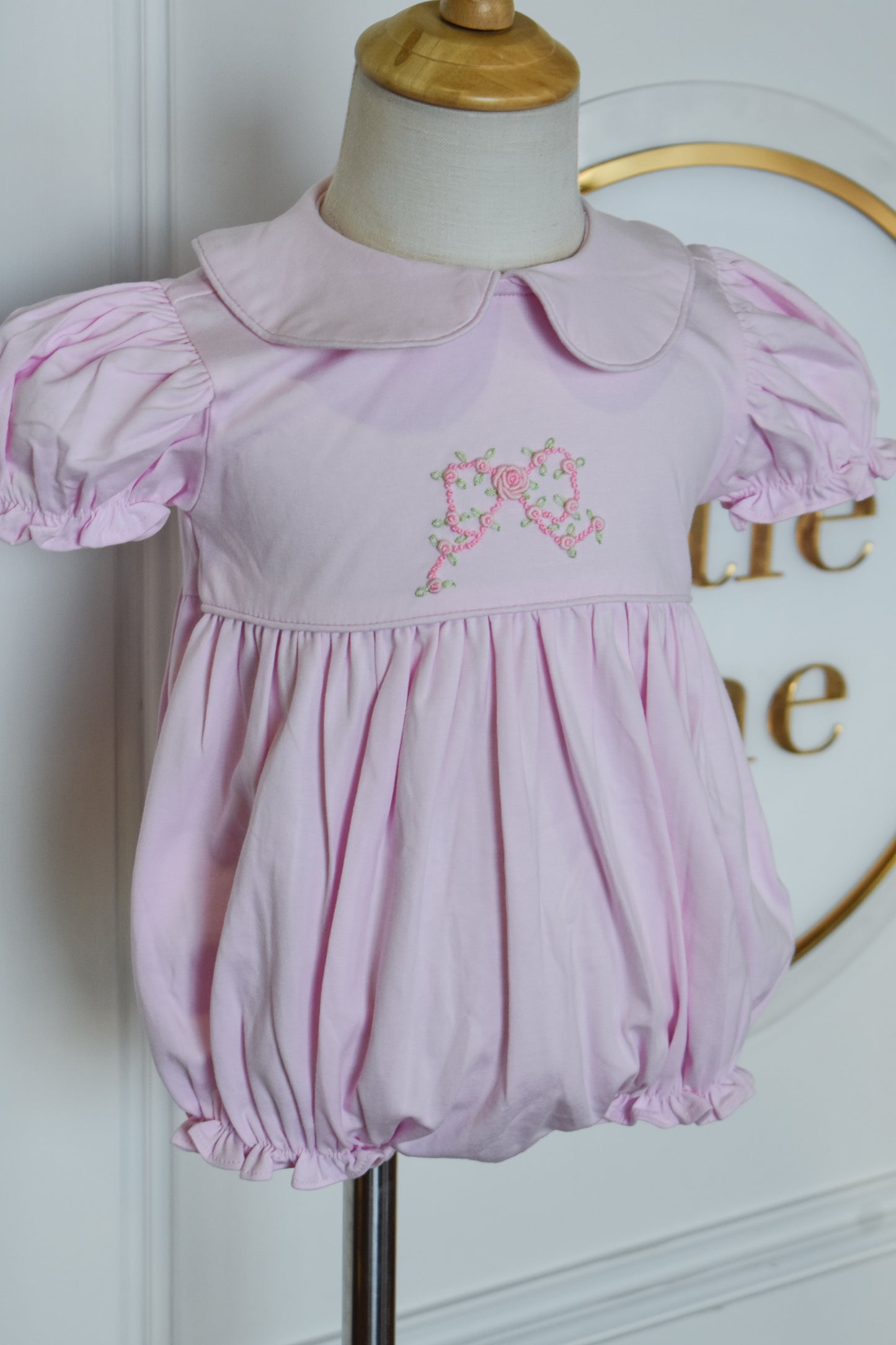 Little Love Pink Knit Cleo Bubble