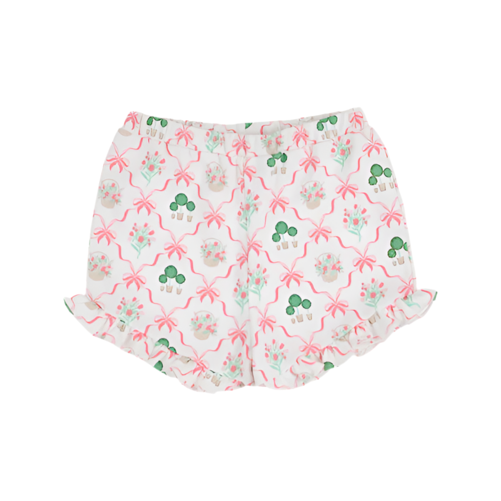 Shelby Anne Shorts-Boxwood and Bows