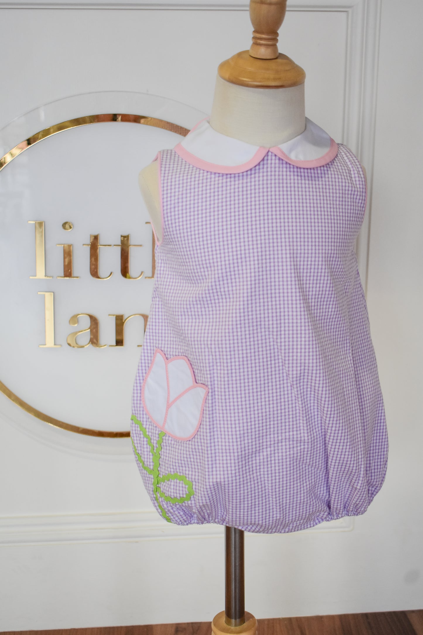 Tulip Tea Party Seersucker Louisa Bubble