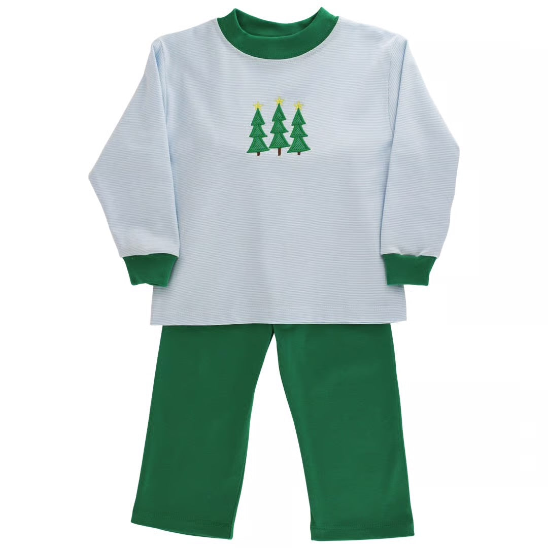 Enchanted Evergreens Boy's Pant Set