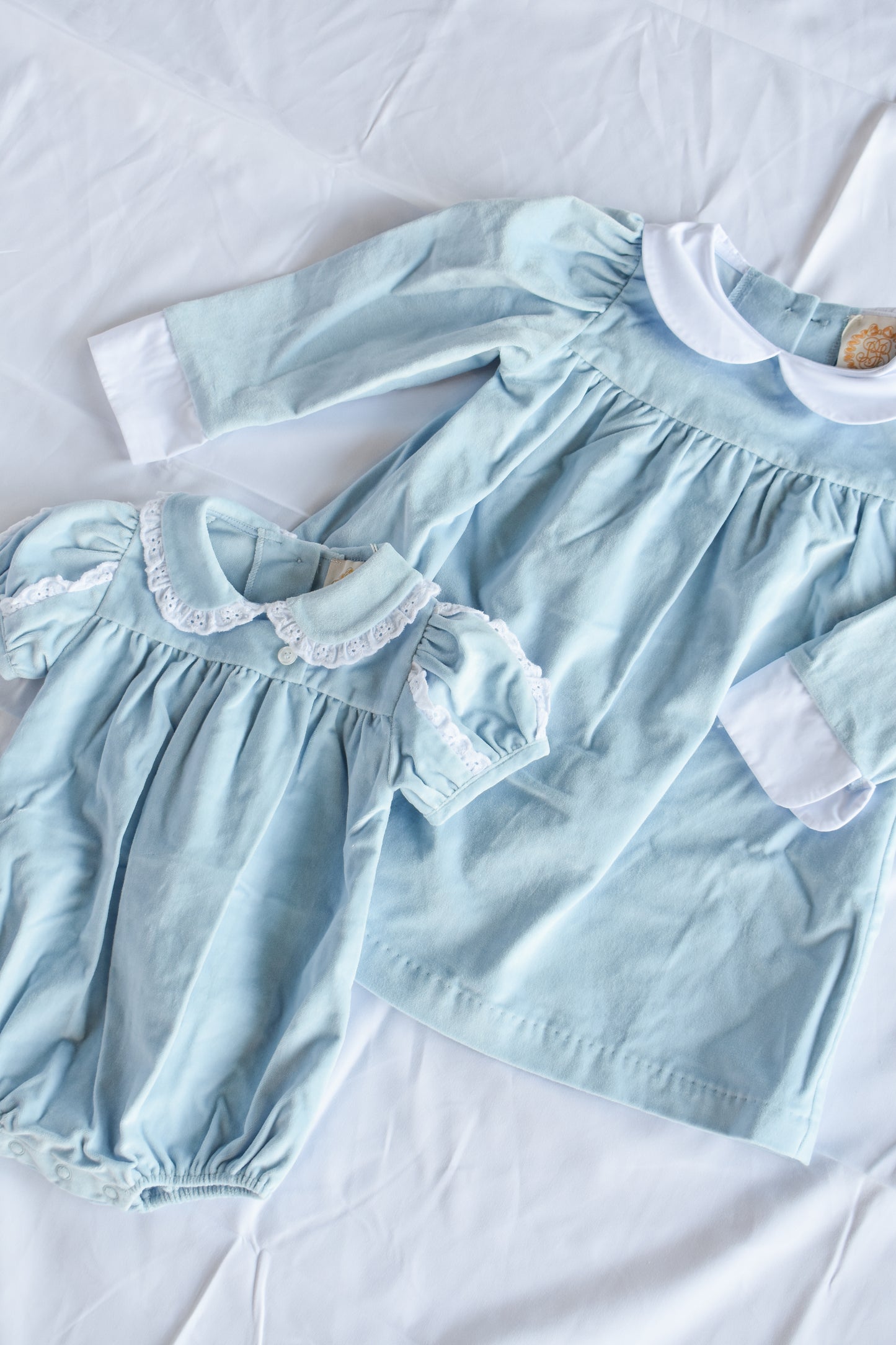 Mary Baker Bubble-Velvet Barrington Blue