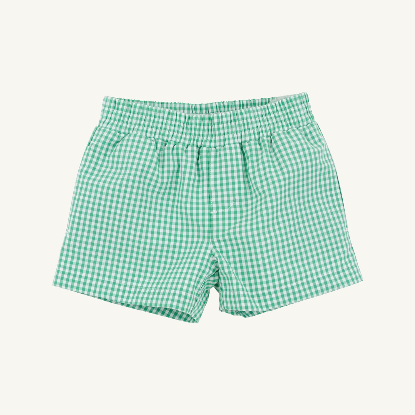 Sheffield Shorts-Gibson Green Mini Gingham