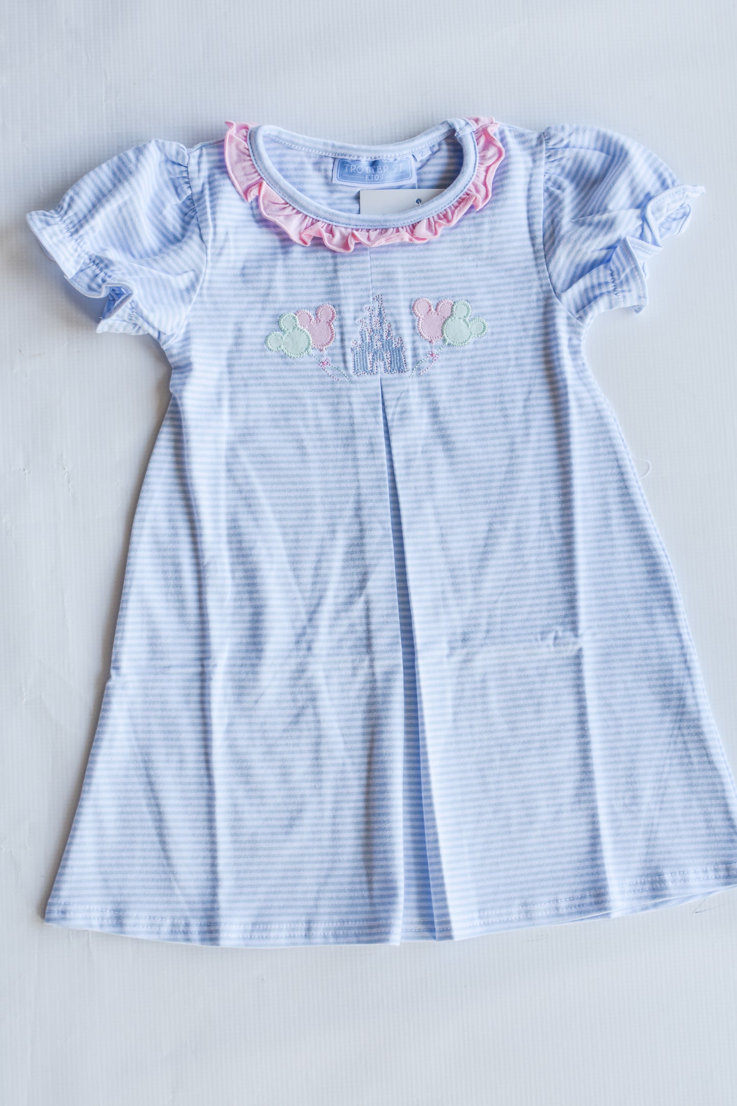 Magically Ever After Ruffle Trim Knit Dress