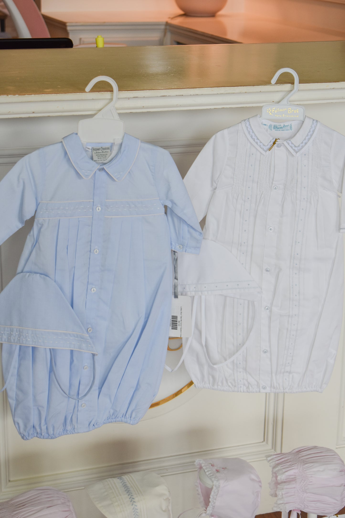 Lullaby Blue "Take Me Home" Newborn Gown Set