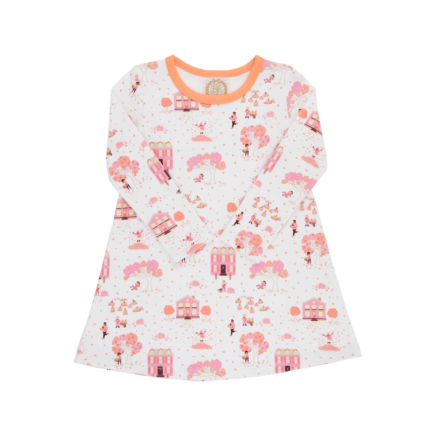 Long Sleeve Polly Play Dress-Fall on Fincastle