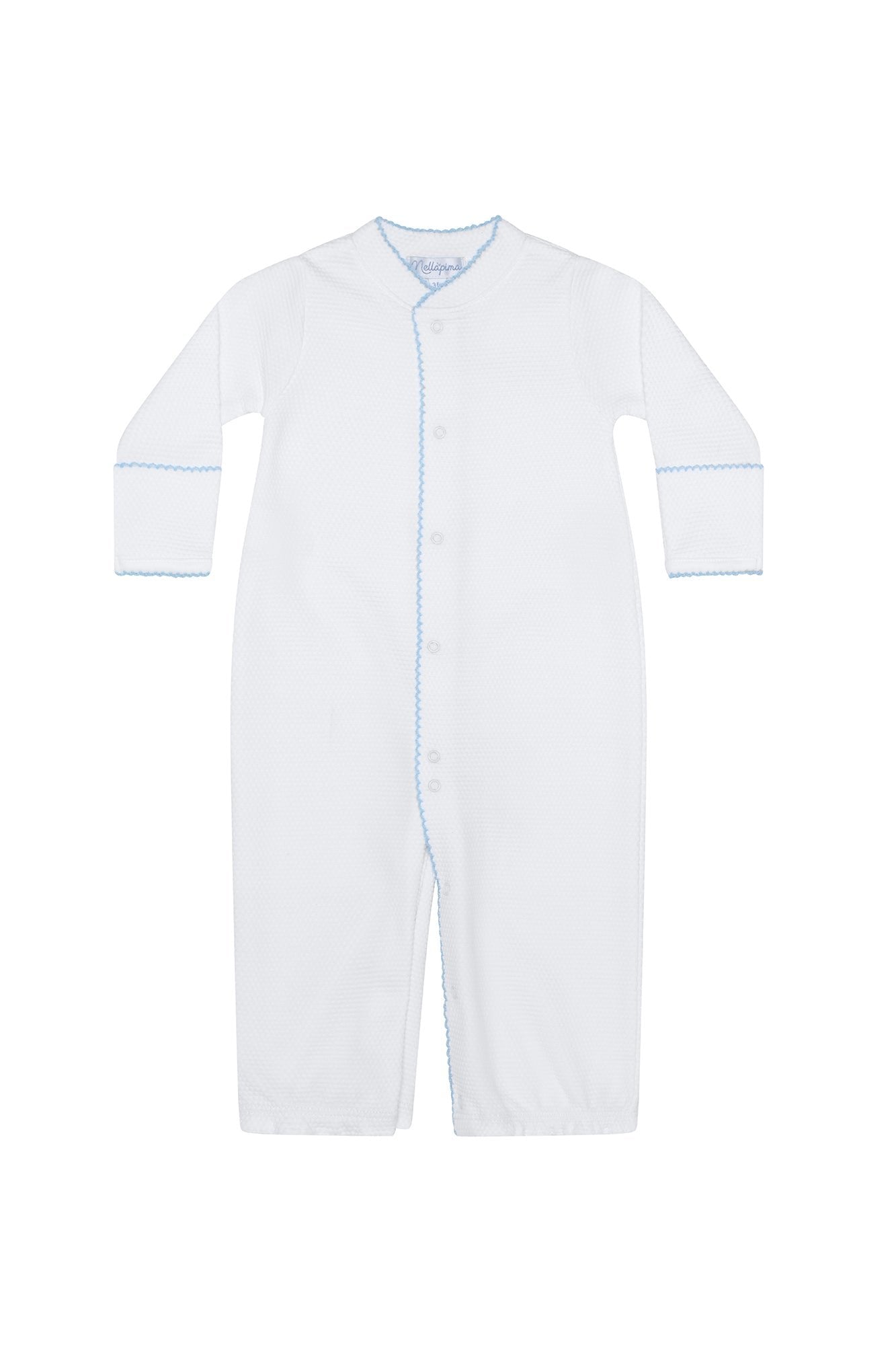 Classic White Bubbled Newborn Converter Gown