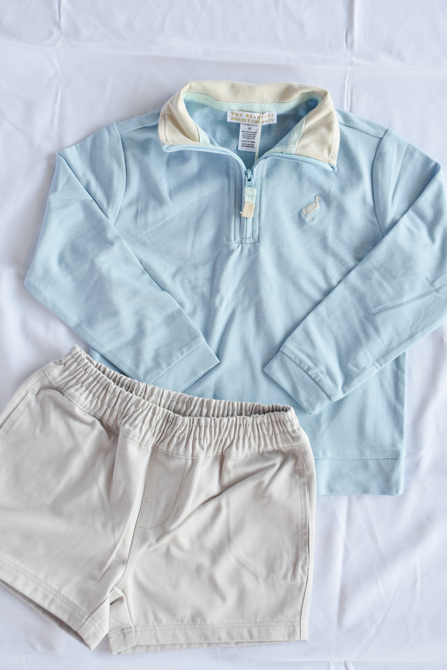 Prepletic Hayward Half Zip-Barrington Blue