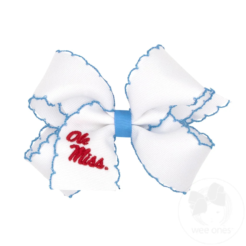 Medium Gameday Moonstitch Bow
