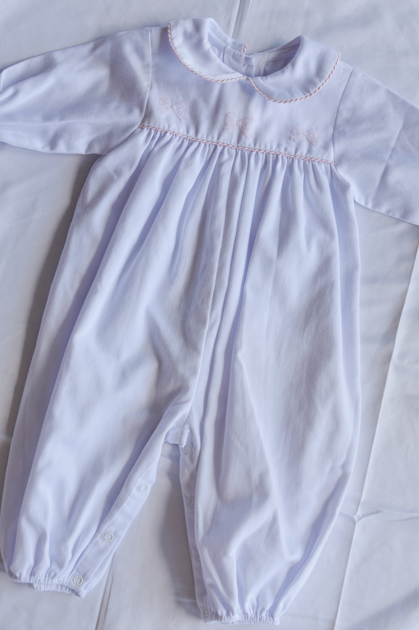 Bow Belle Longall-Pink Twirl Trim